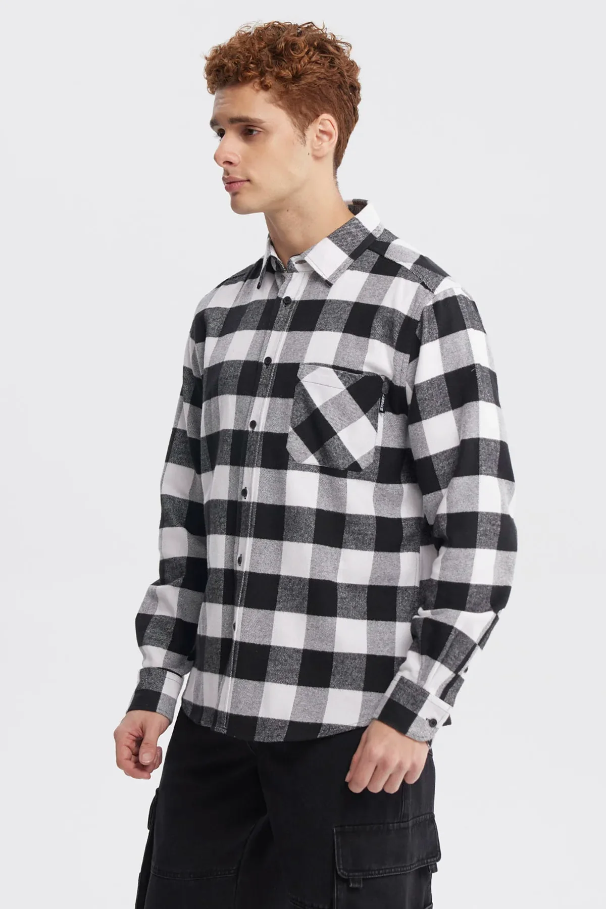 Camisa Hombre Slim Negro - Image 2