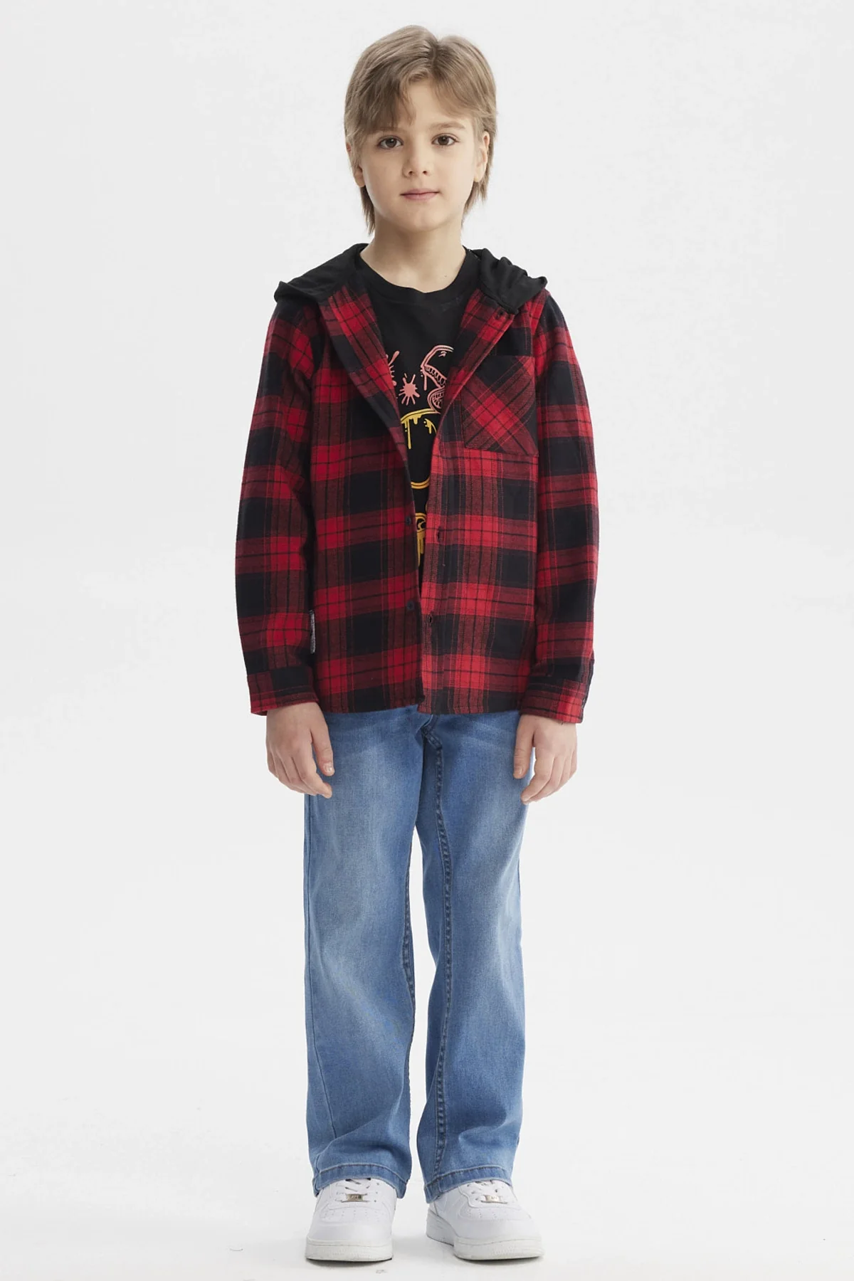 Camisa Niño Ancha Rojo - Image 4