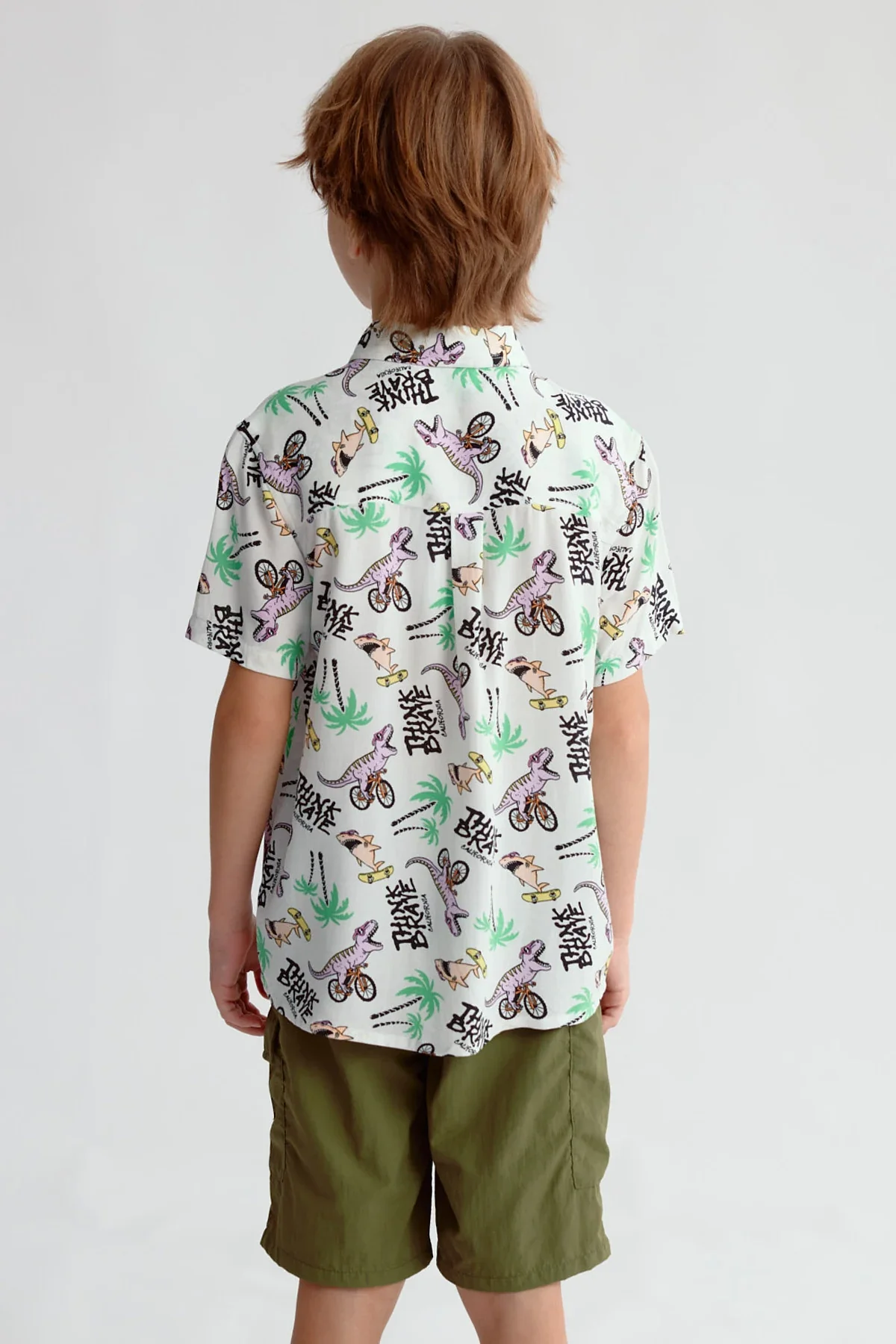 Camisa Niño Guayabera Crudo - Image 3