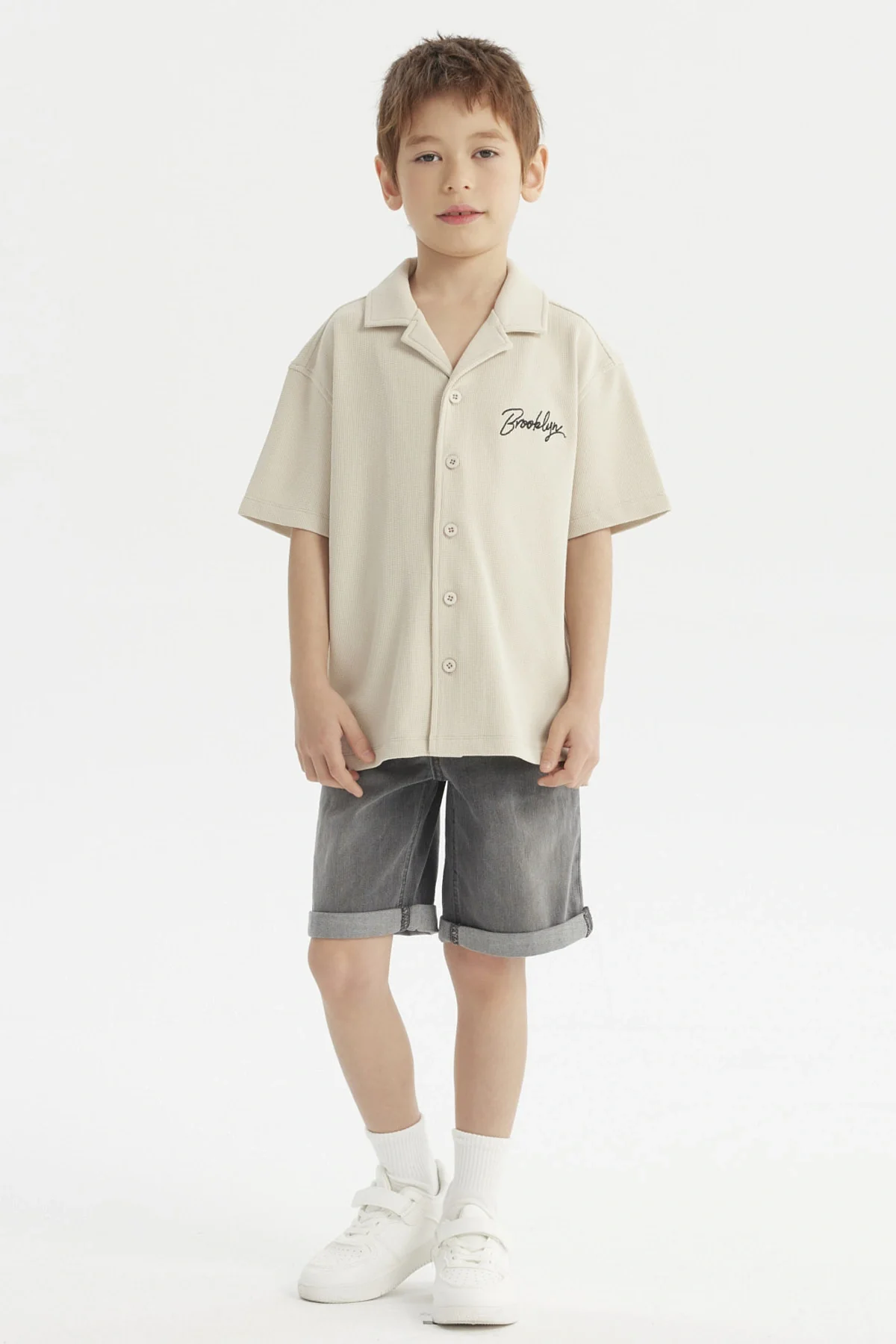 Camisa Niño Teen Crudo - Image 4