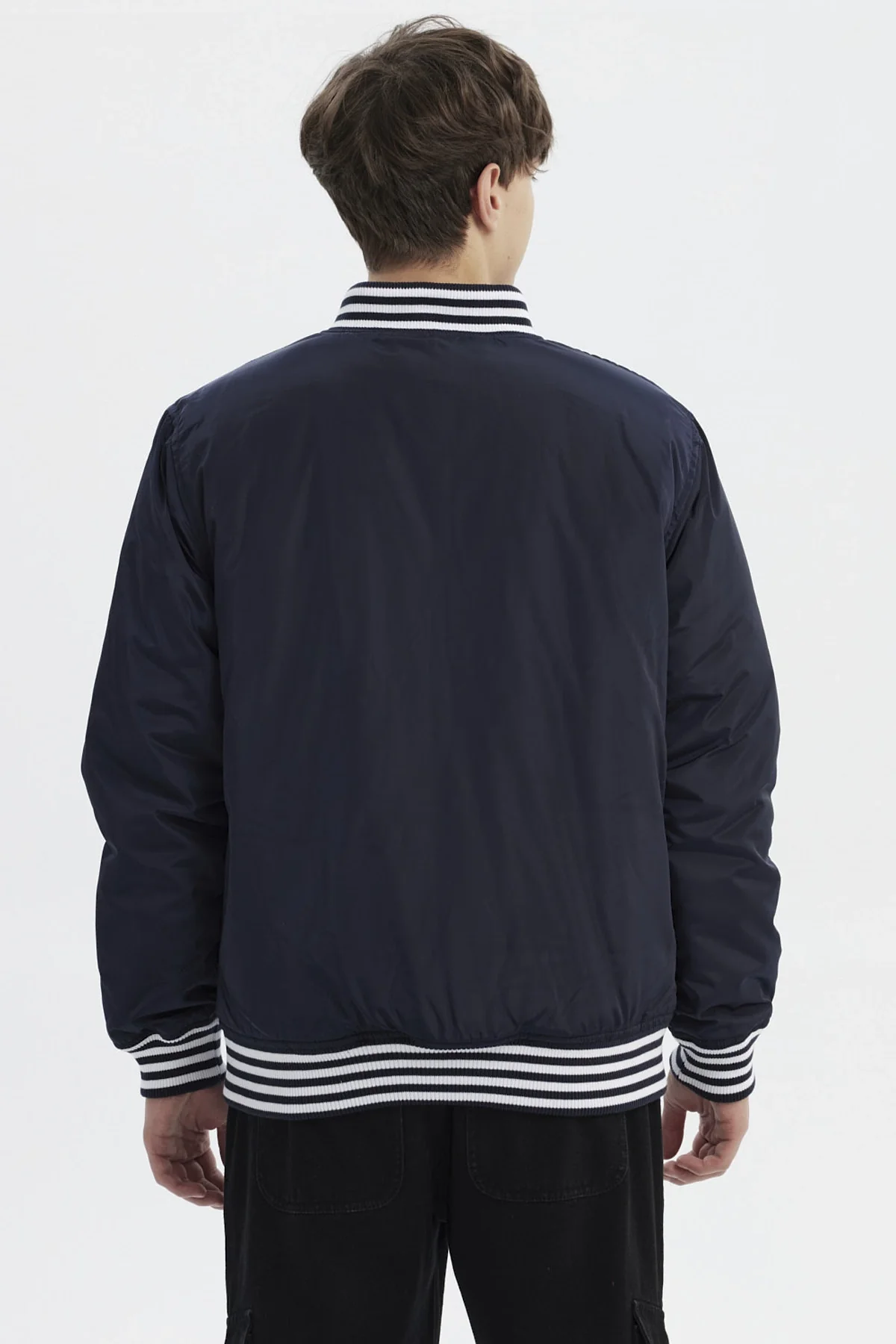 Chaqueta Hombre Slim Juvenil Azul - Image 3