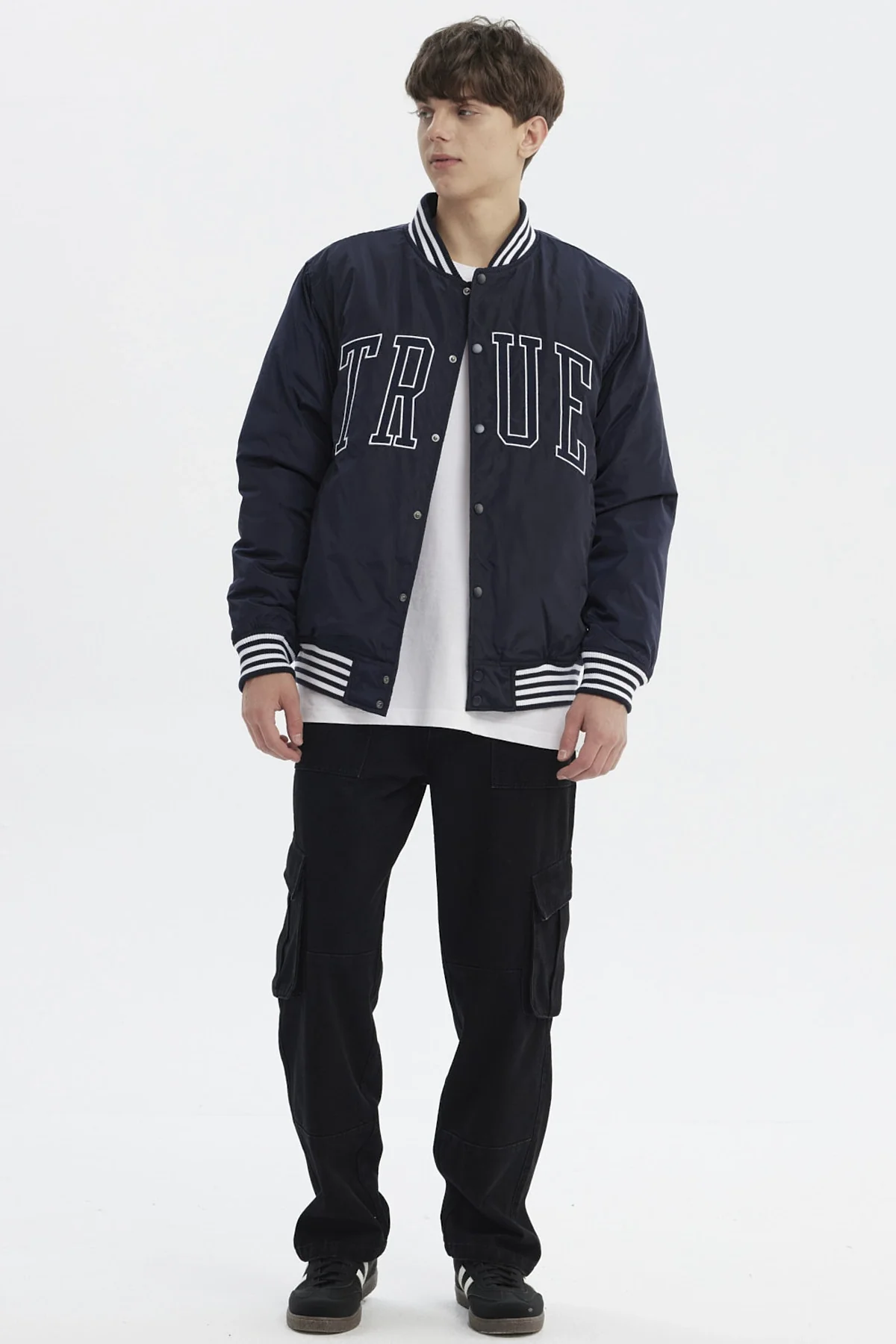 Chaqueta Hombre Slim Juvenil Azul - Image 4