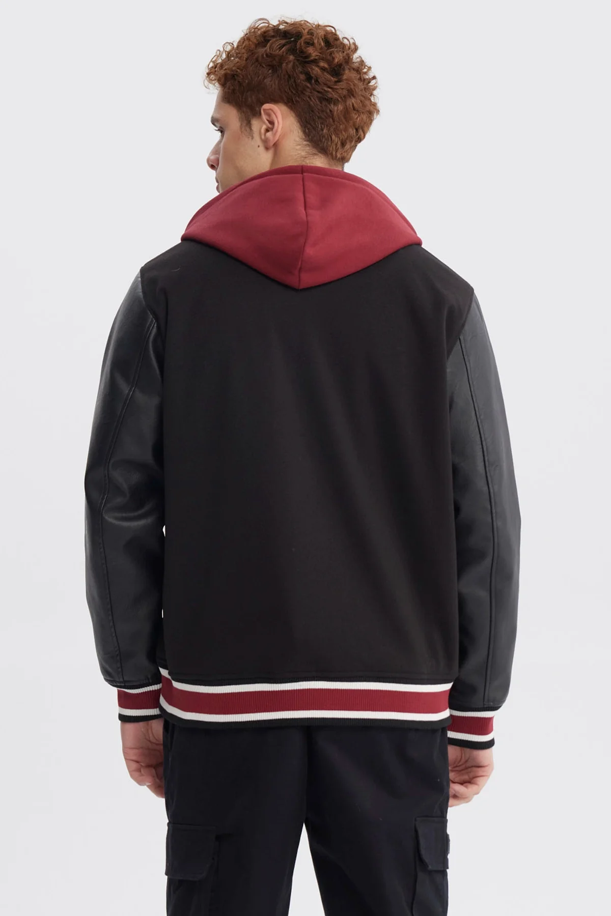 Chaqueta Hombre Slim Juvenil Negro - Image 3