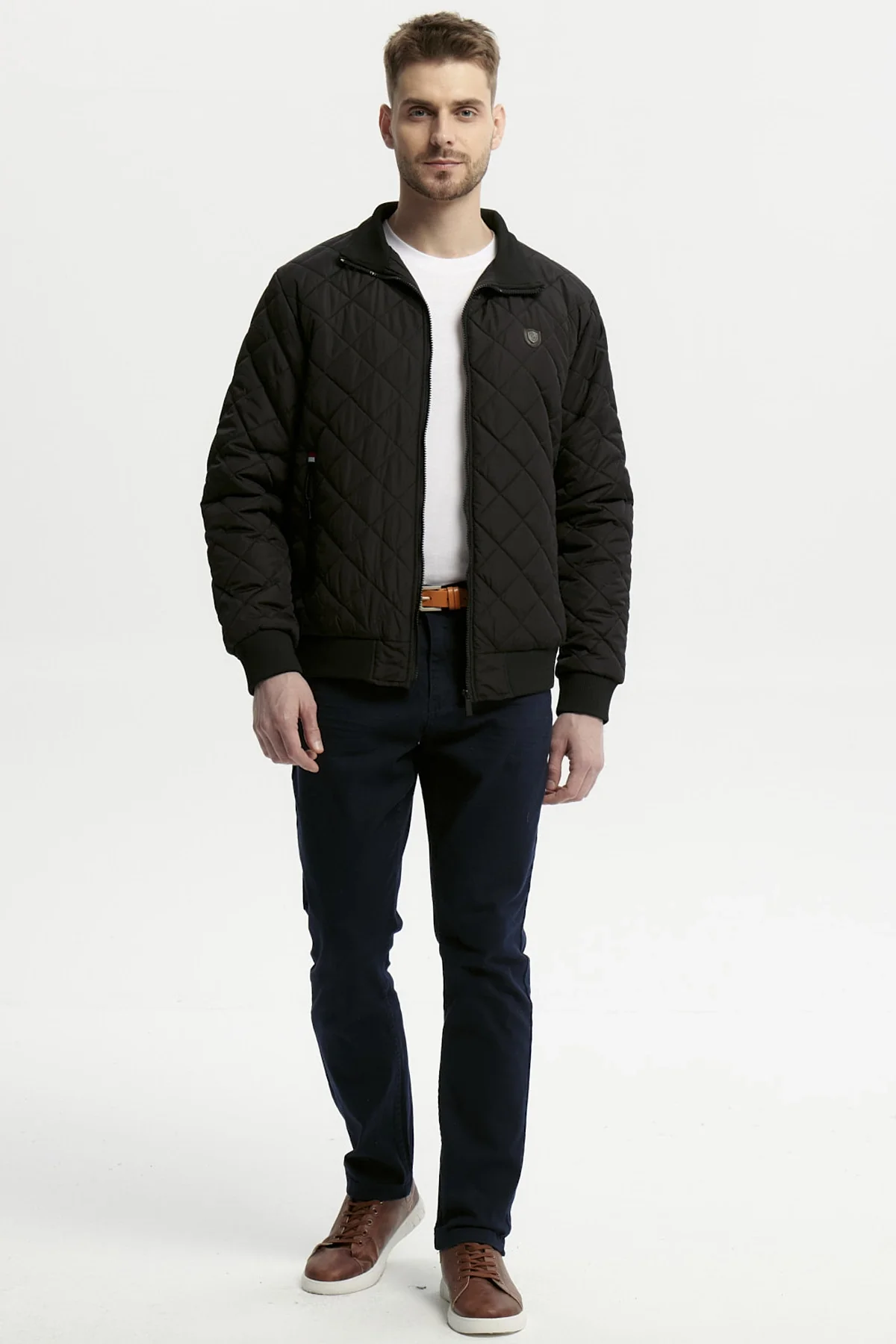 Chaqueta Hombre Slim Negro - Image 4