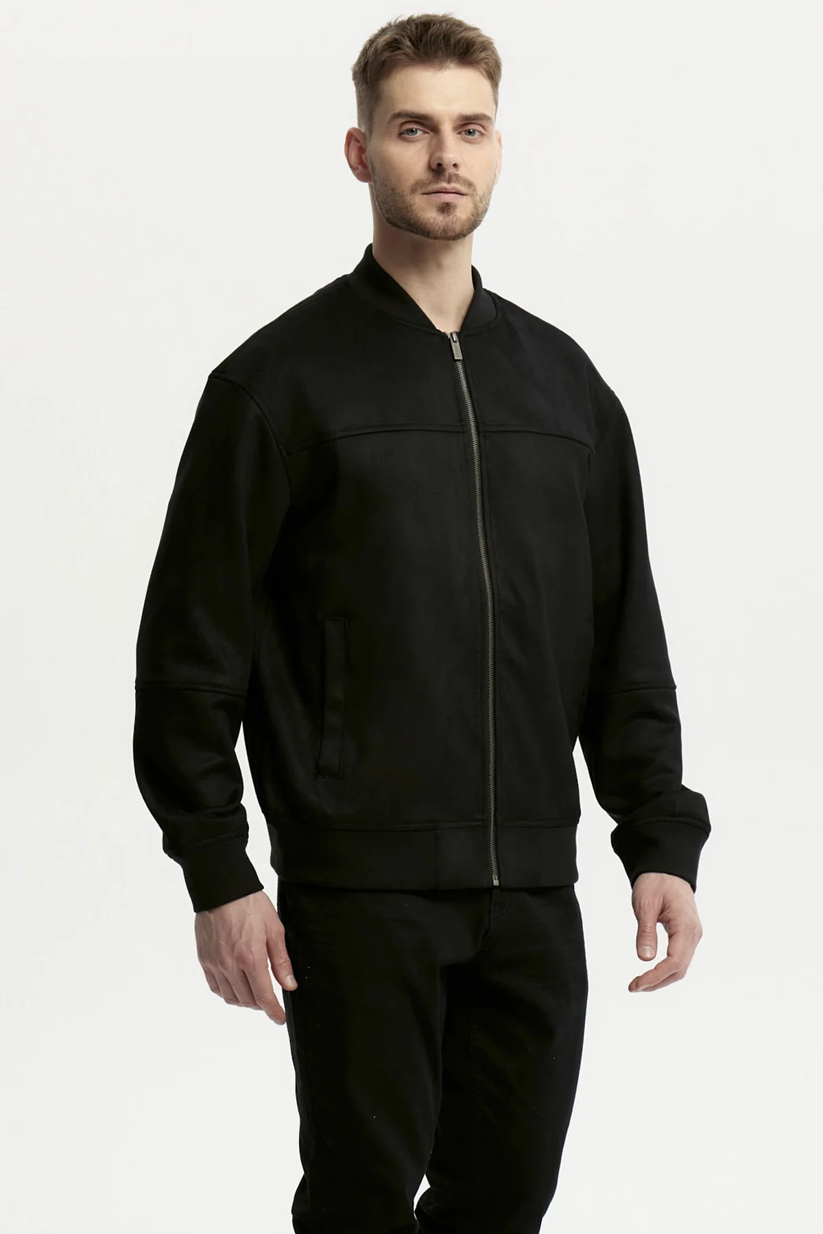 Chaqueta Hombre Slim Negro - Image 2