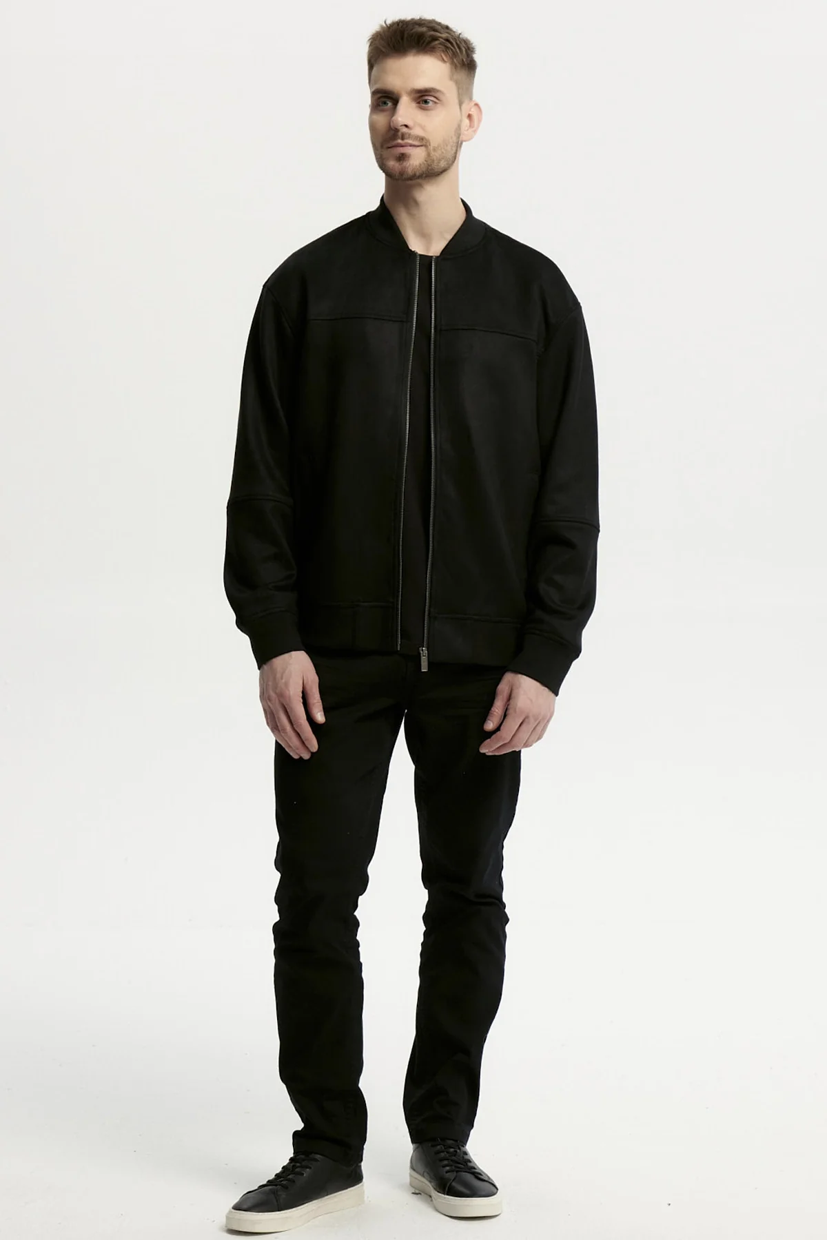 Chaqueta Hombre Slim Negro - Image 4
