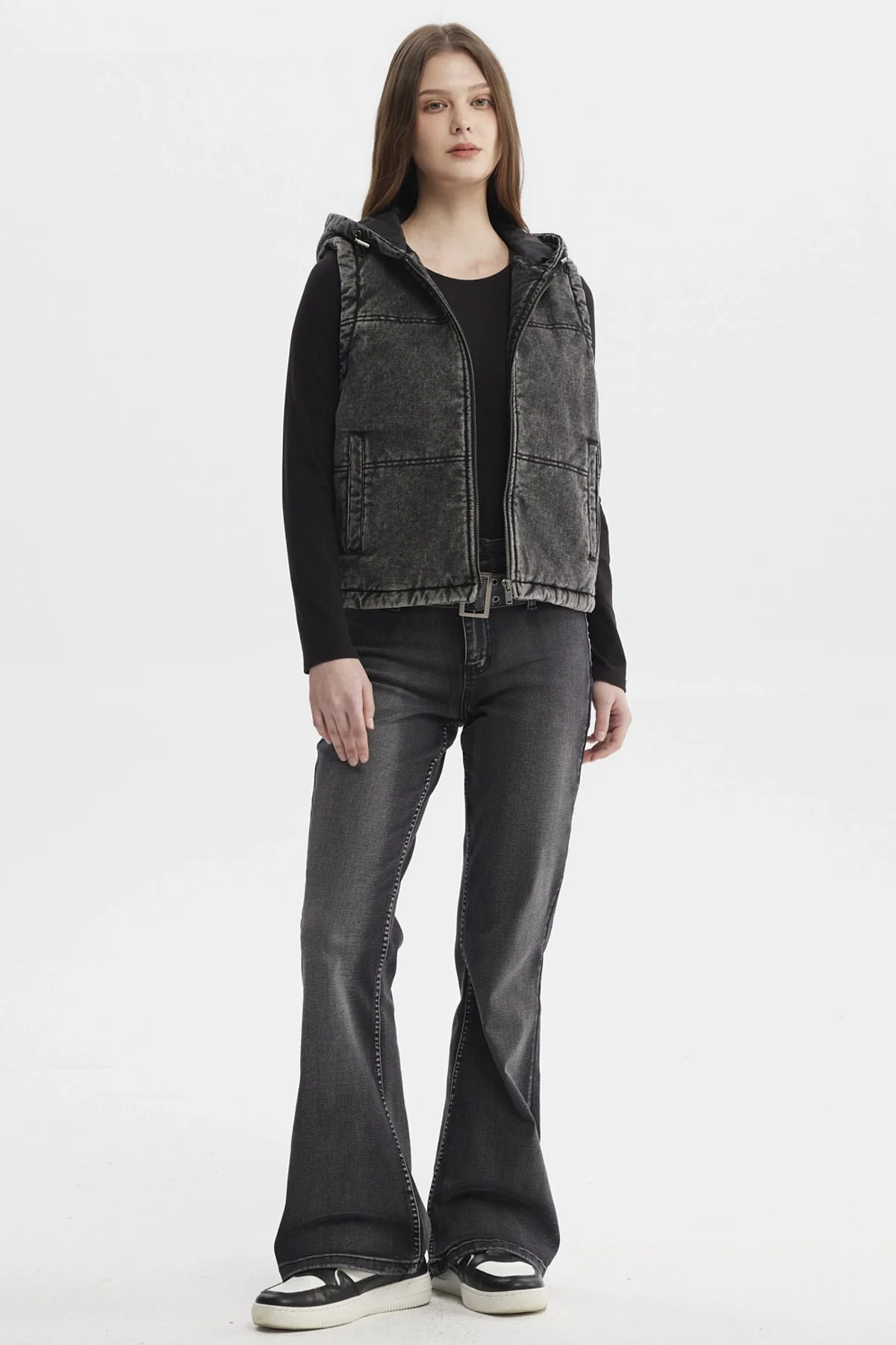 Chaqueta Mujer Abril Negro - Image 4