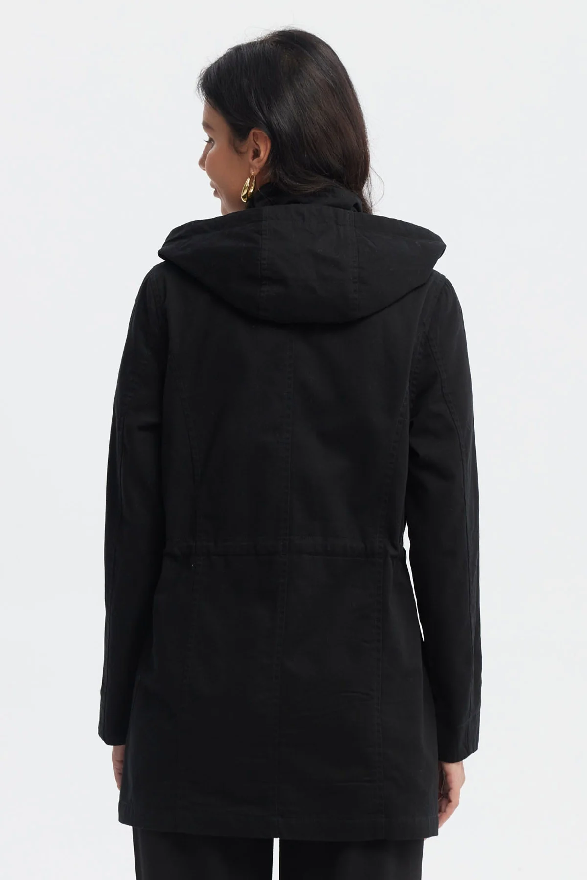 Chaqueta Mujer Ajustable Negro - Image 3