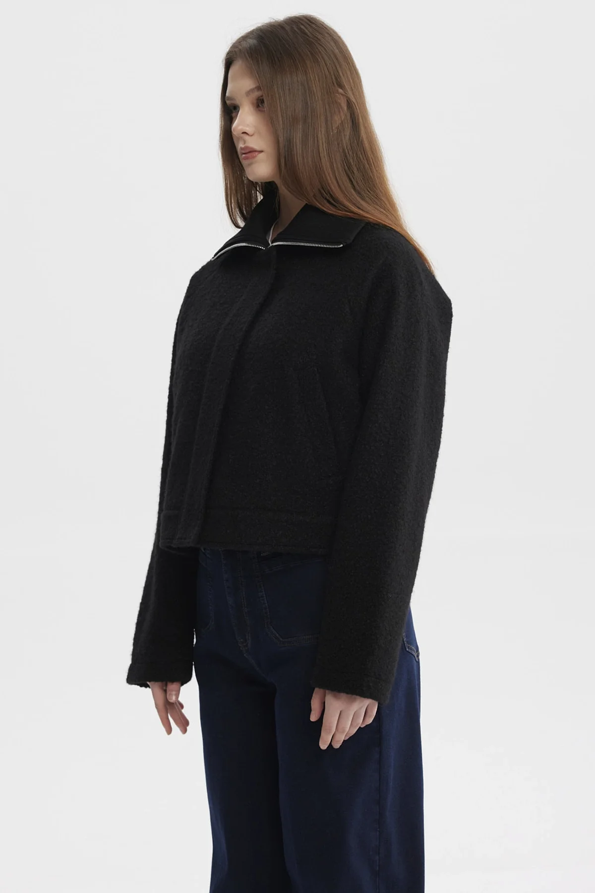 Chaqueta Mujer Juvenil Negro - Image 2