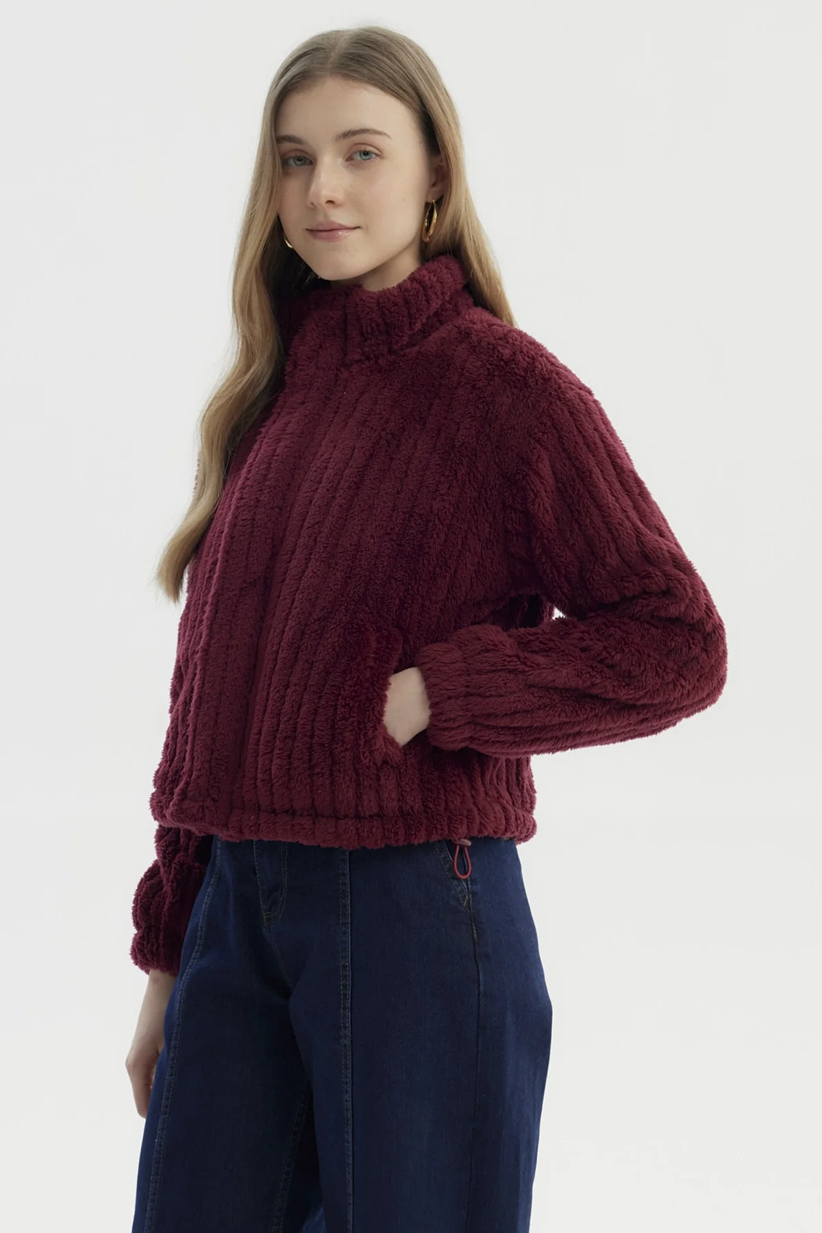Chaqueta Mujer Juvenil Rojo - Image 2