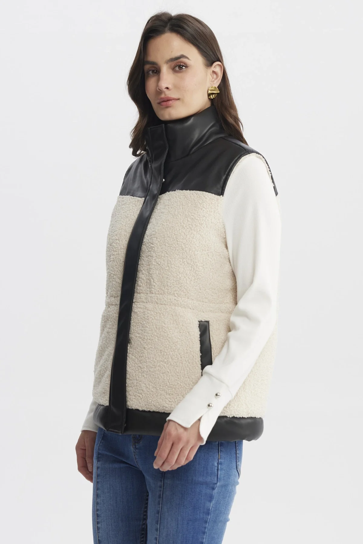 Chaqueta Mujer Slim Negro - Image 2