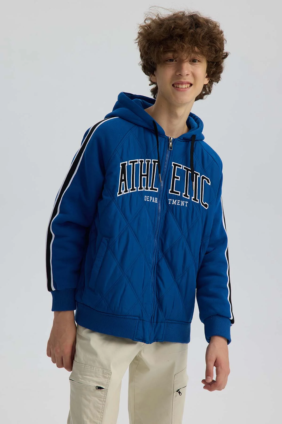 Chaqueta Niño Bomber Azul - Image 2