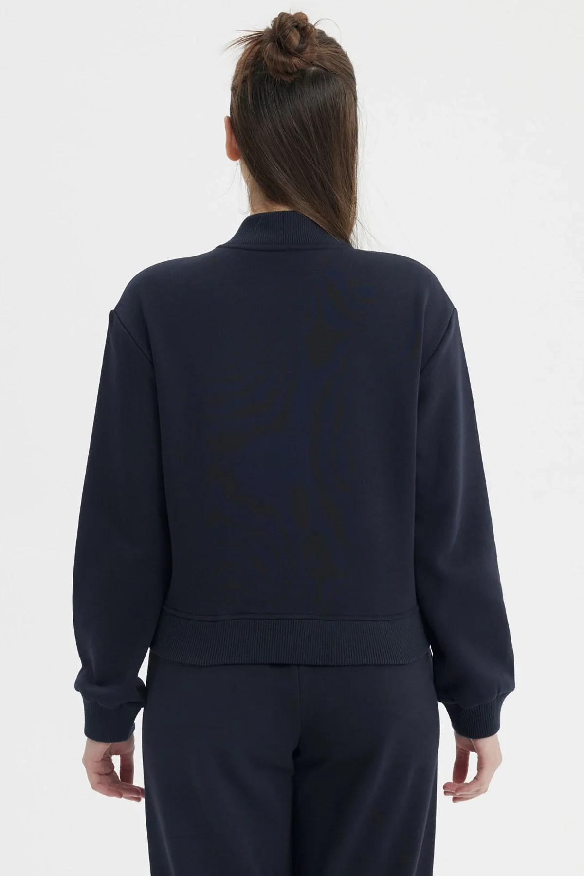 Chaqueta Unisex College Azul Marino - Image 3