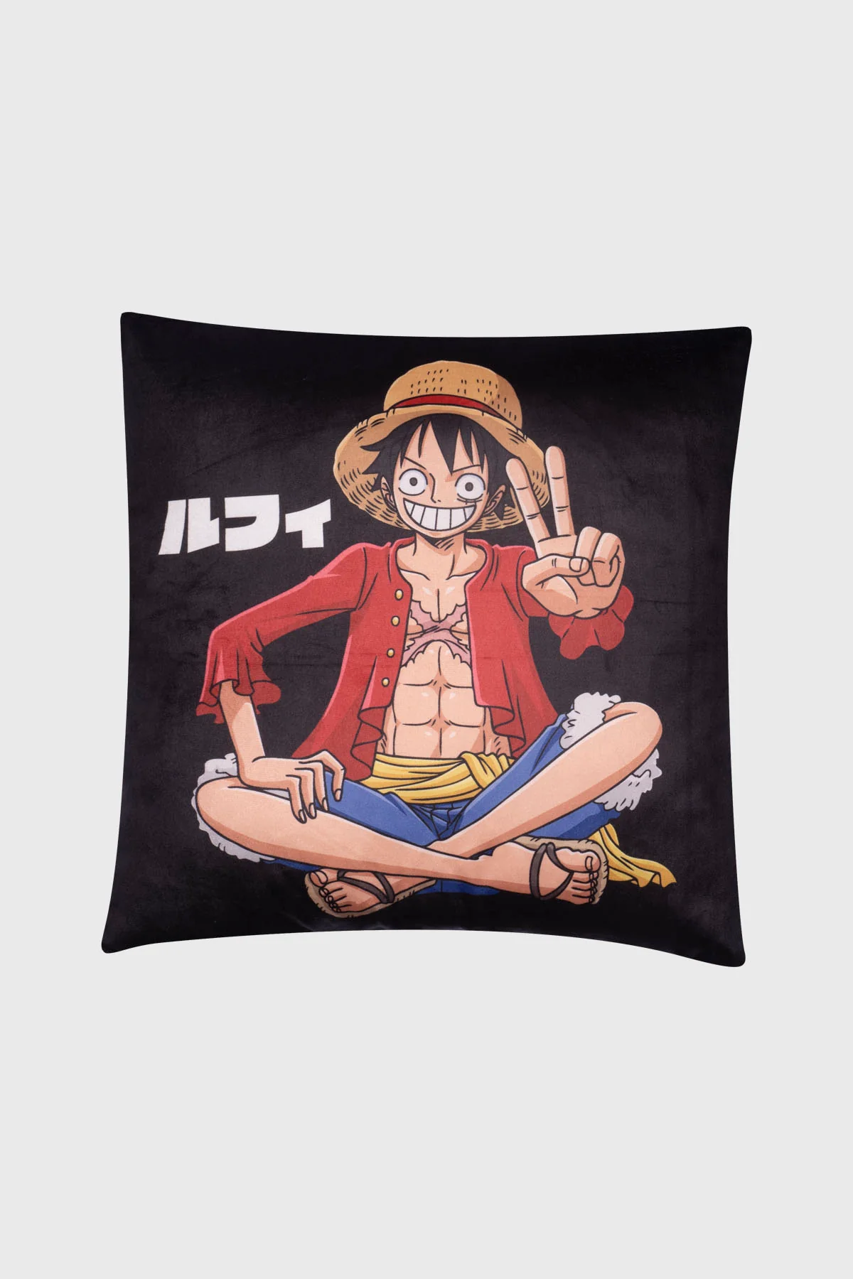 Cojín Home One Piece Luffy Negro - Image 2