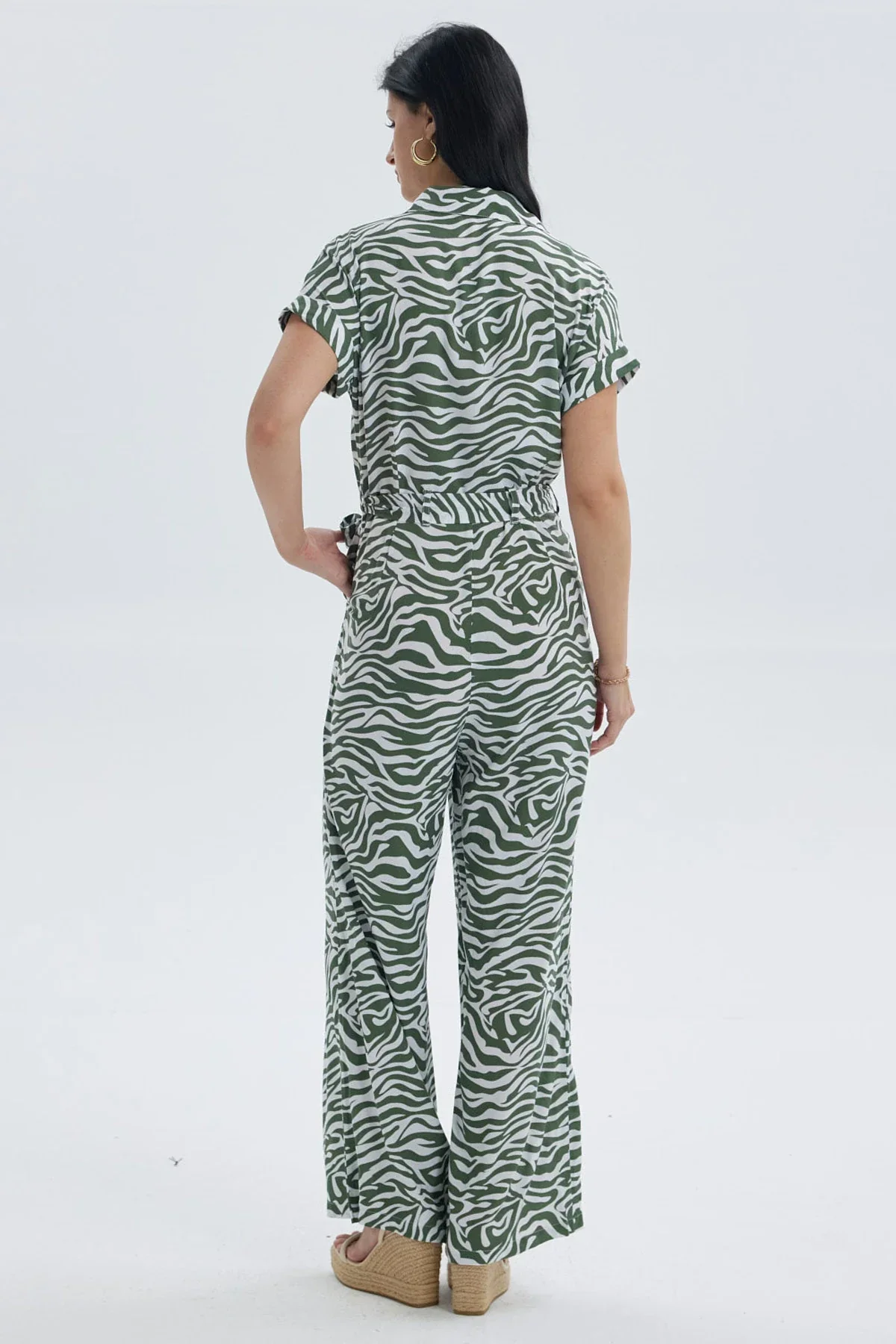 Enteritos Mujer Largo Blanco/ Verde - Image 4