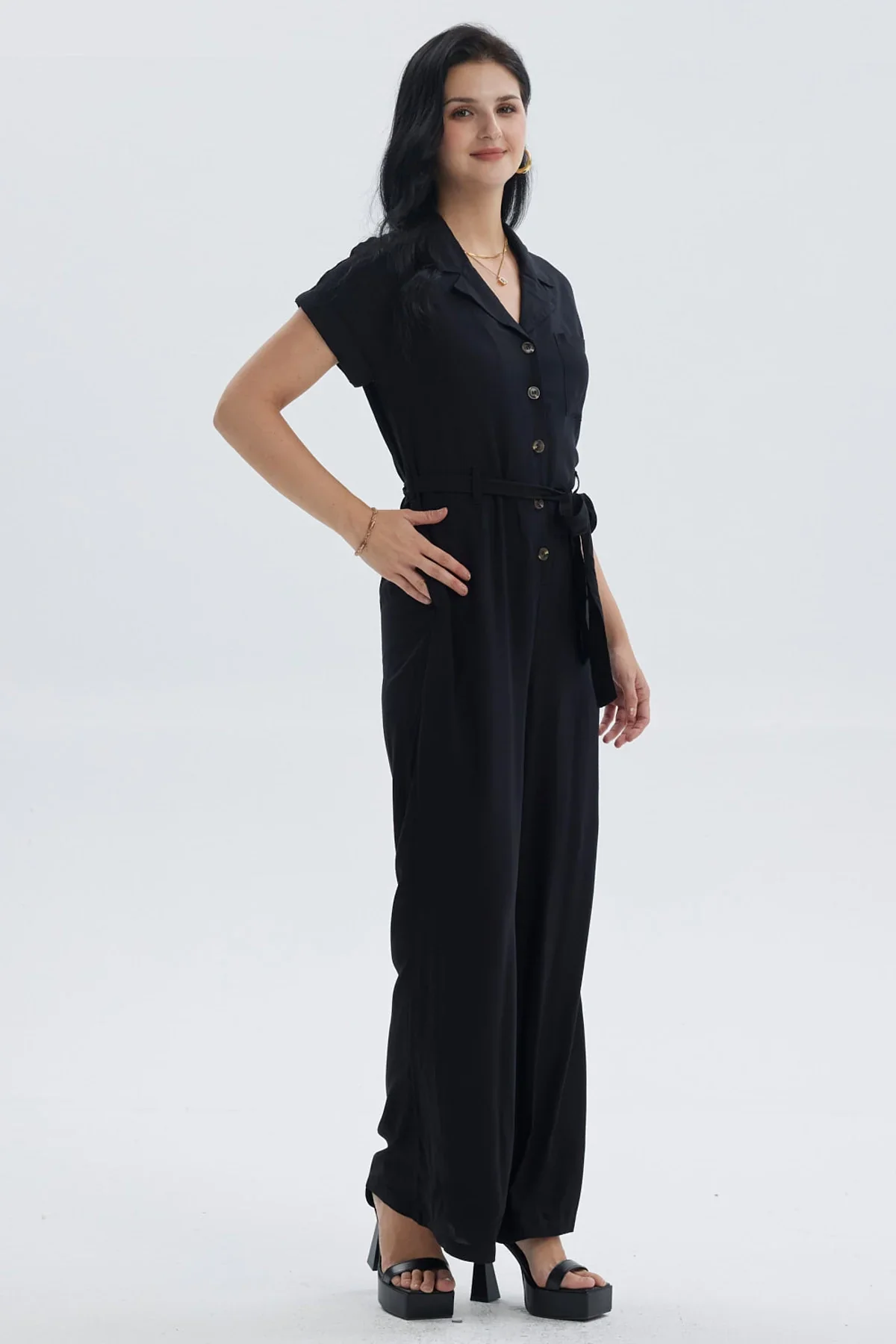 Enteritos Mujer Largo Negro - Image 3