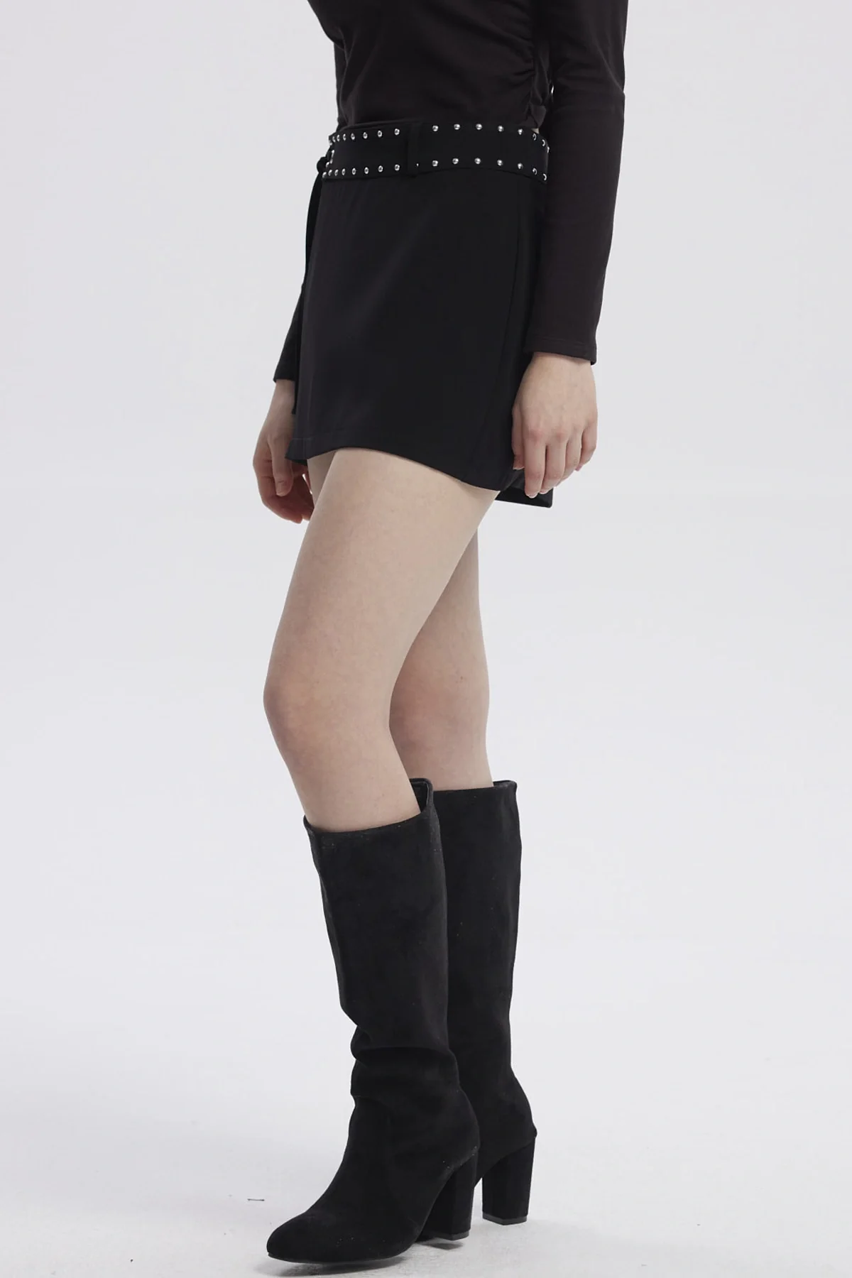Falda Mujer Juvenil Negro - Image 2