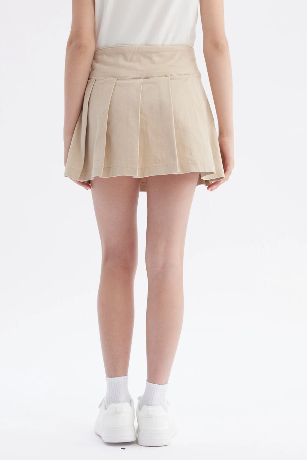 Falda Niña Slip Integrado Beige - Image 3