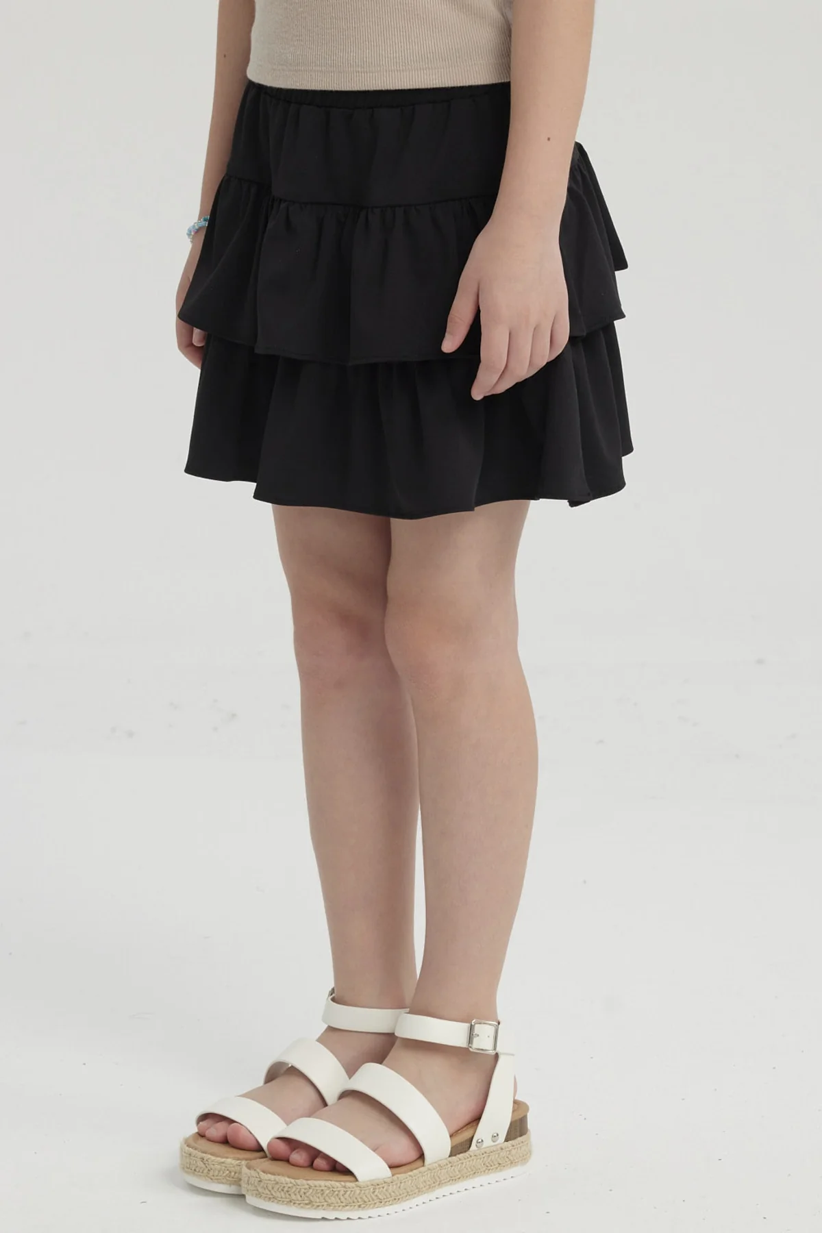 Falda Niña Vuelos Negro - Image 2