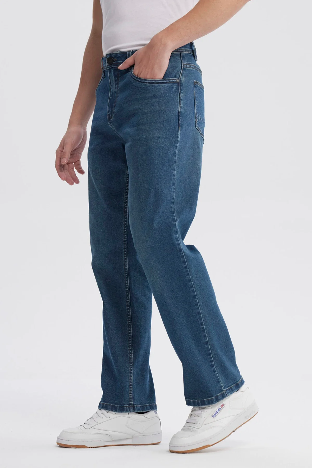 Jeans Hombre 605 Straight Azul - Image 2