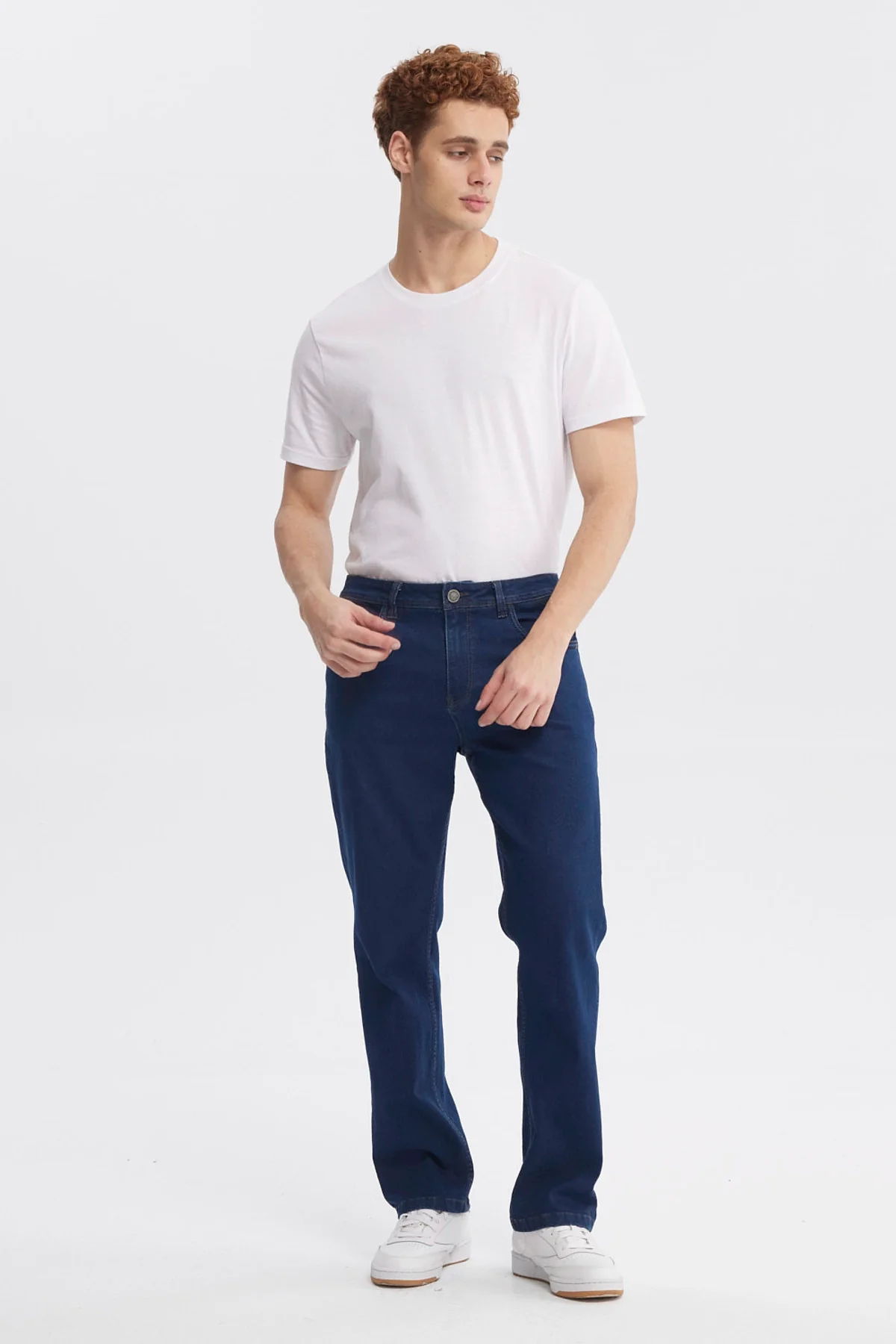 Jeans Hombre 605 Straight Azul Oscuro - Image 4