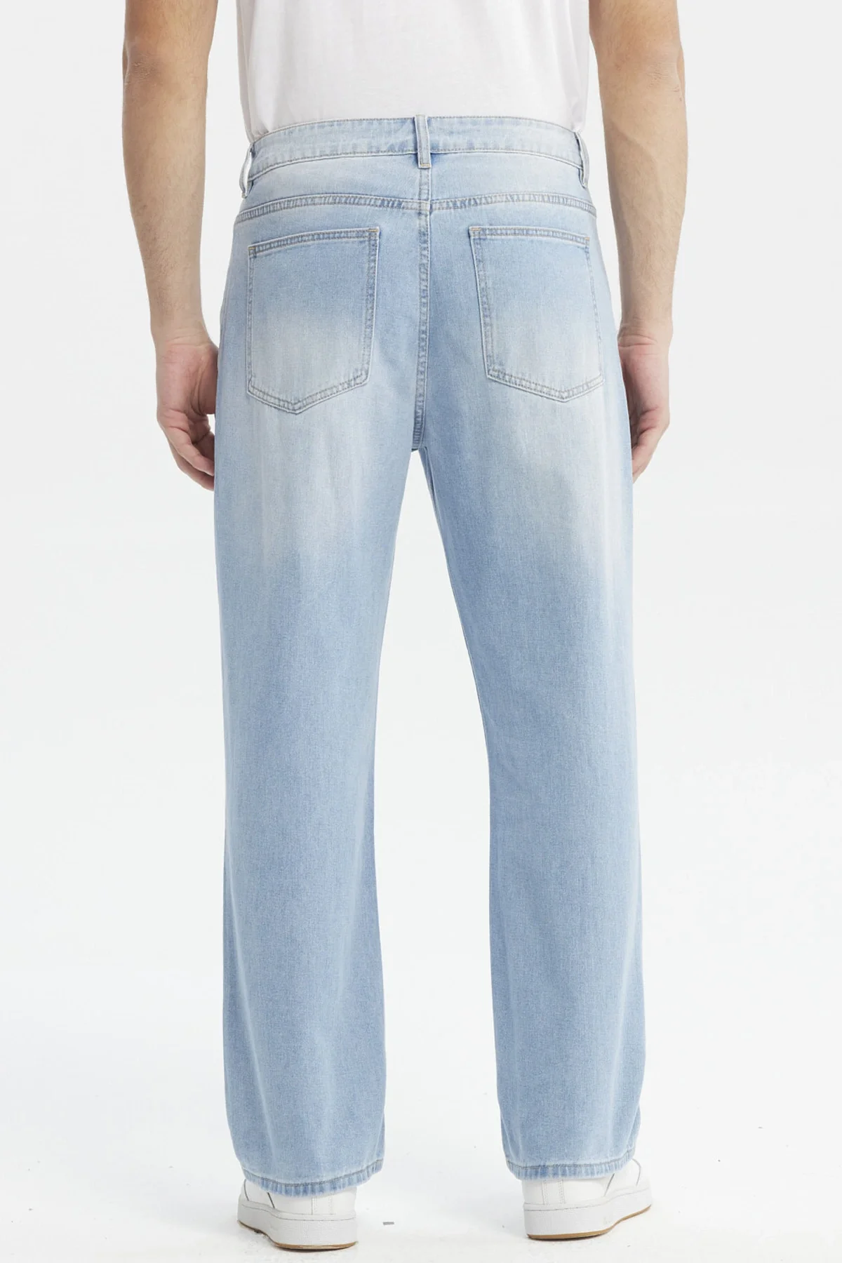 Jeans Hombre 643 Calce Recto Azul Claro - Image 3