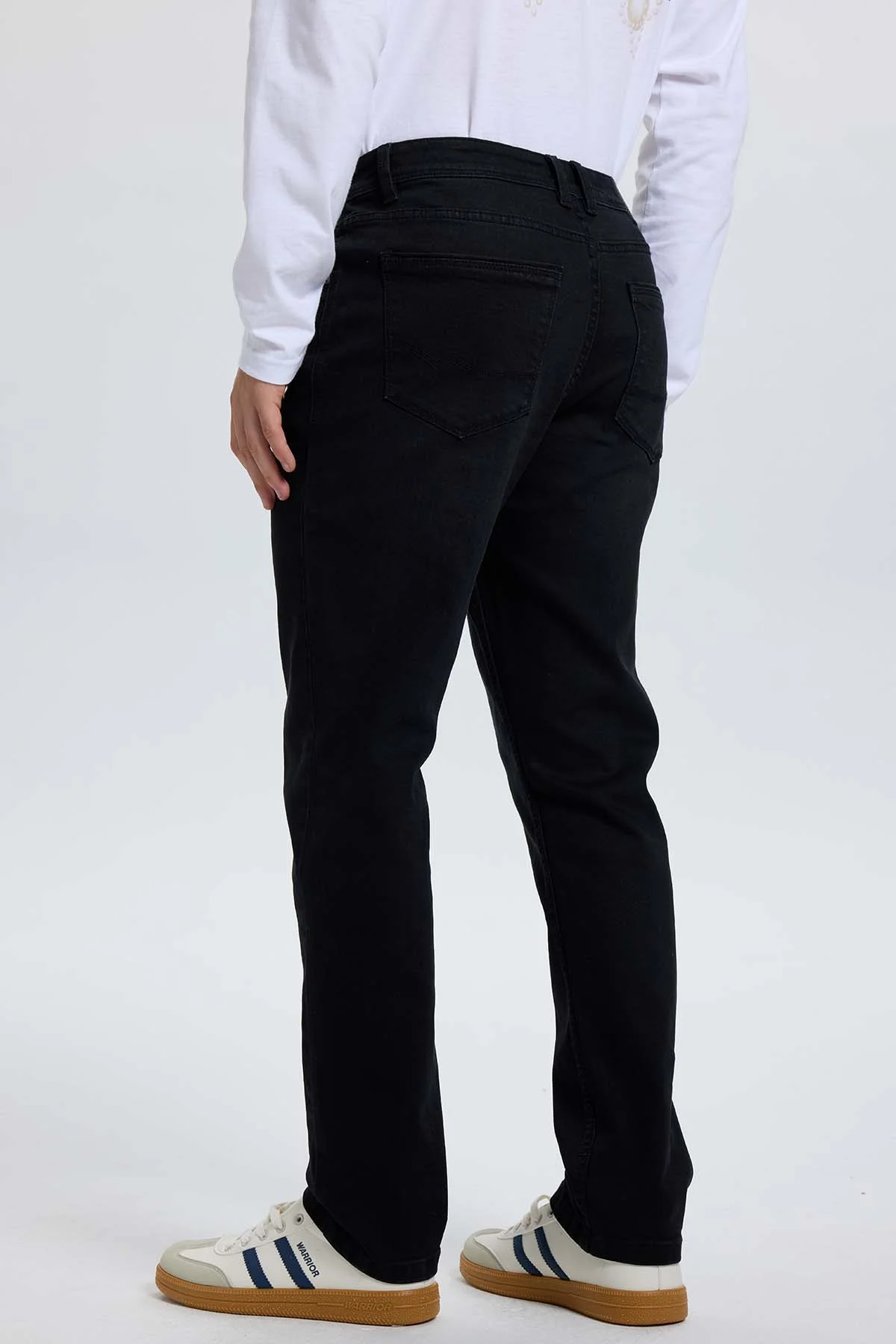 Jeans Hombre 703 Slim Negro - Image 3