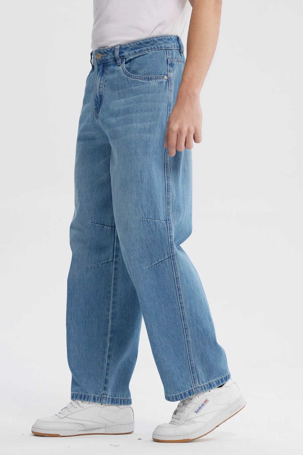 Jeans Hombre Baggy Azul Claro - Image 2