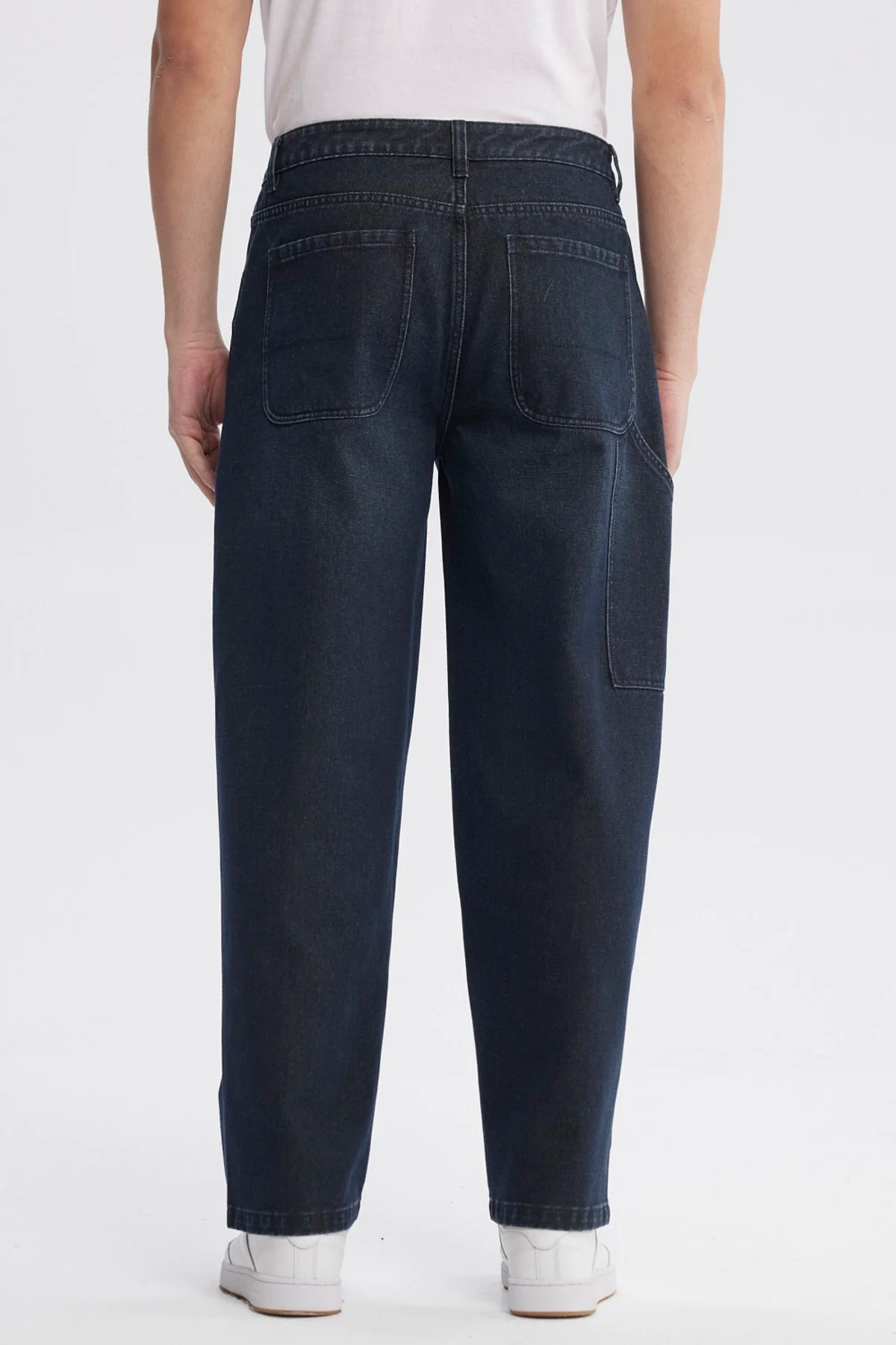 Jeans Hombre Baggy Azul Oscuro - Image 3