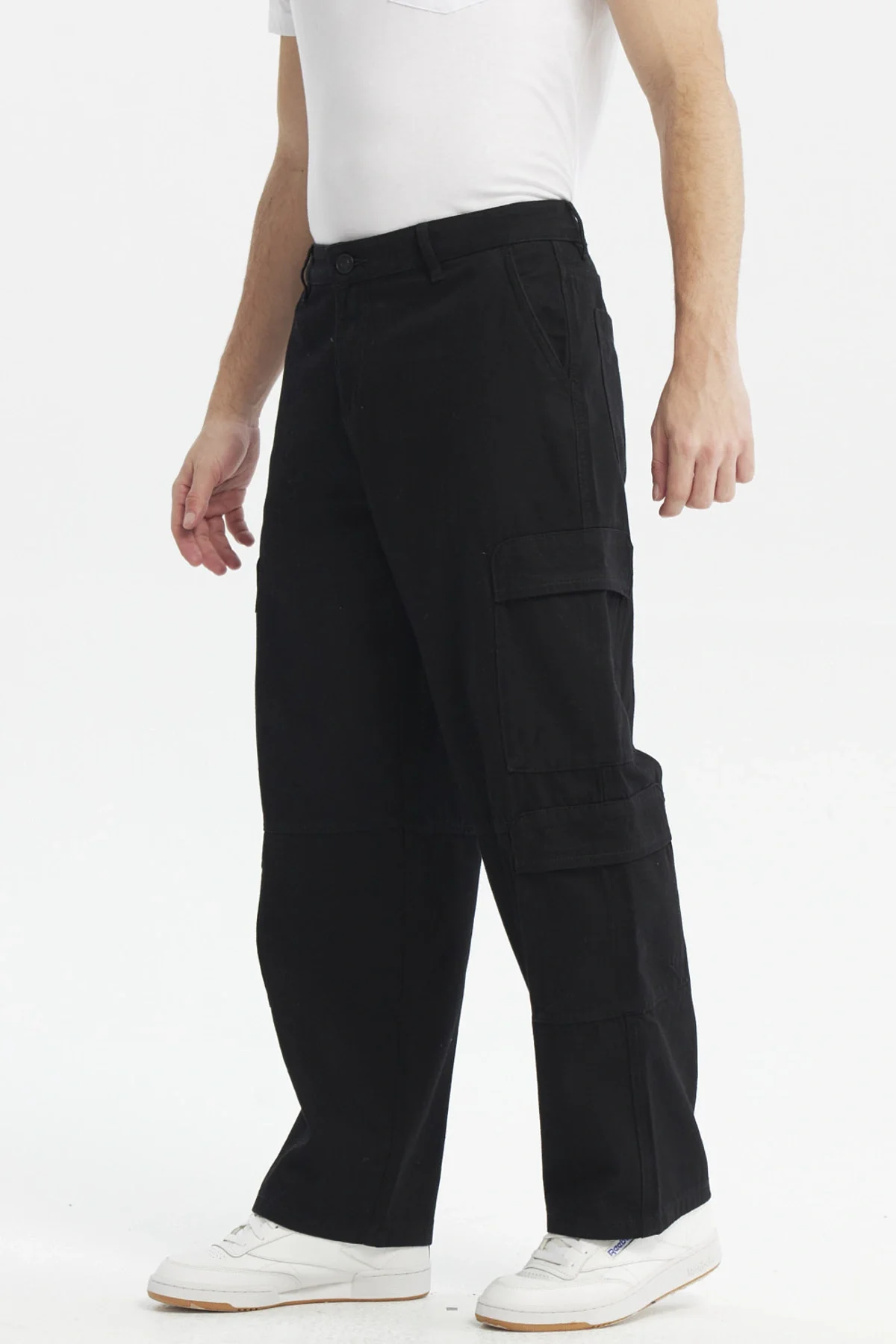 Jeans Hombre Baggy Negro - Image 2