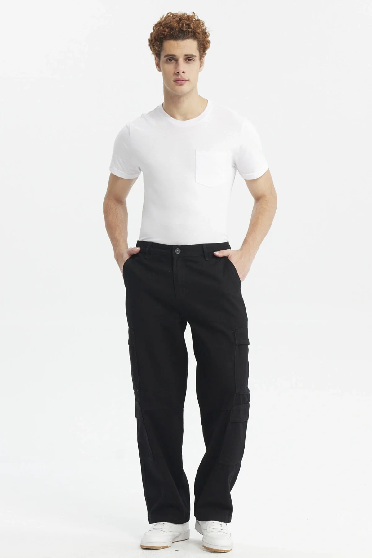 Jeans Hombre Baggy Negro - Image 4