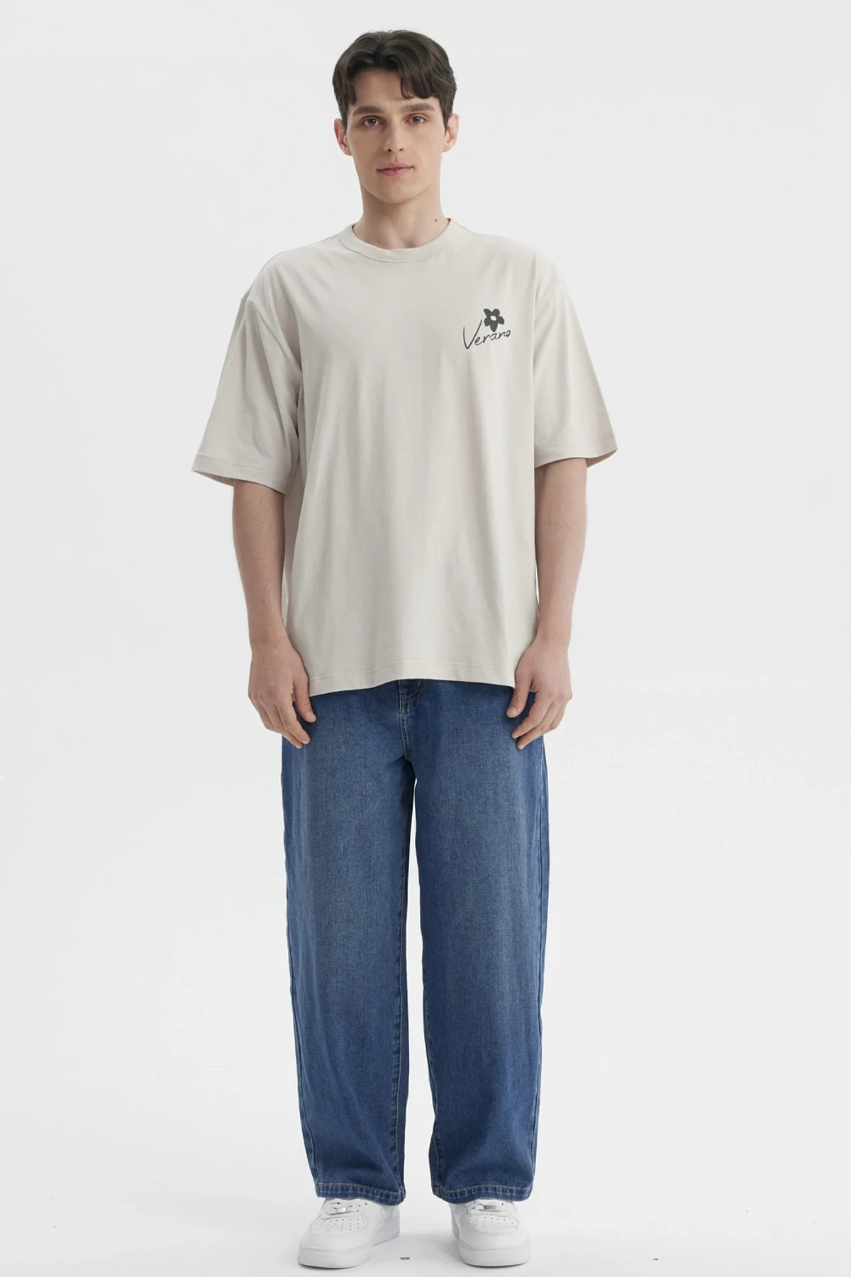 Jeans Hombre Baggy Retro Azul - Image 4
