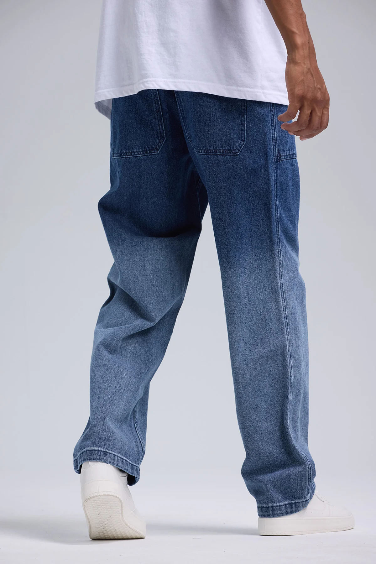 Jeans Hombre Degradé Azul Claro - Image 3