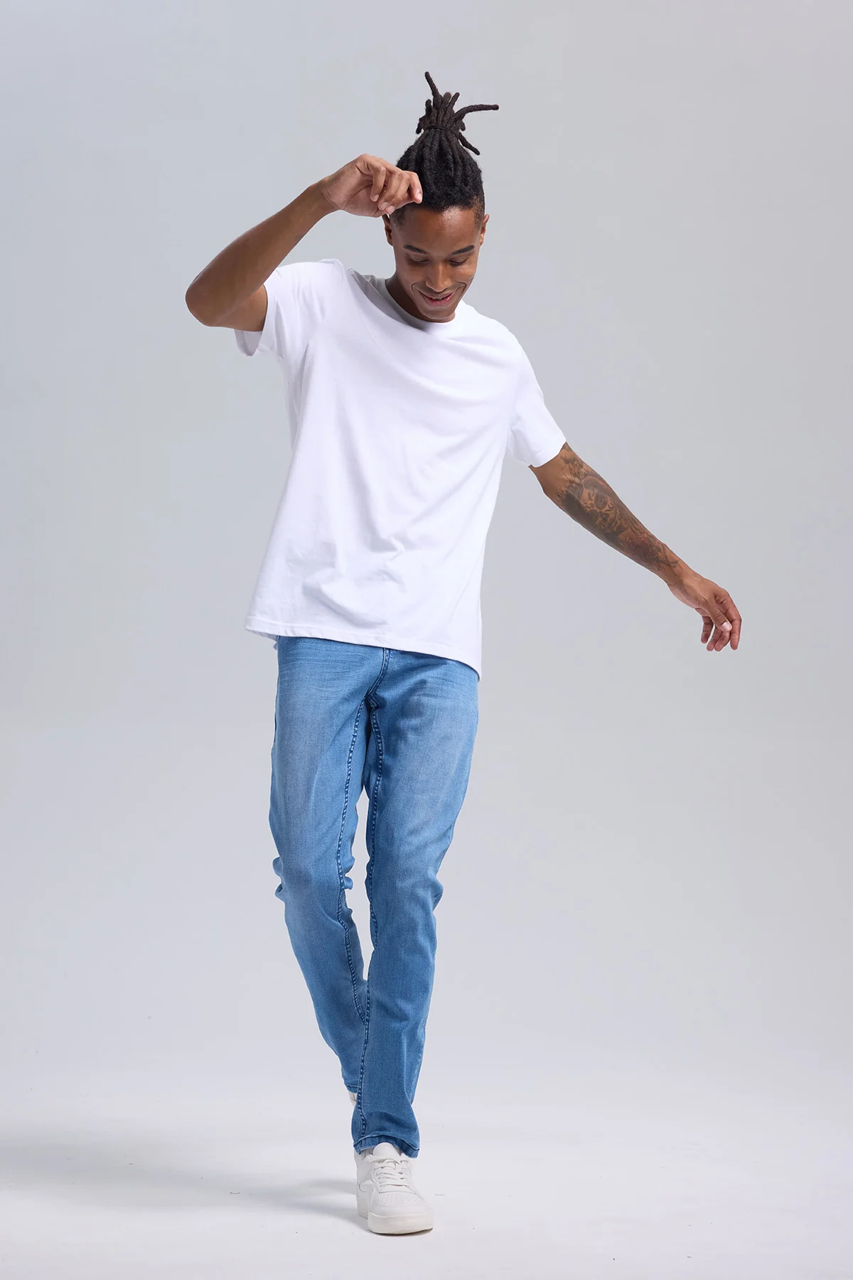 Jeans Hombre Skinny 101 Azul - Image 4