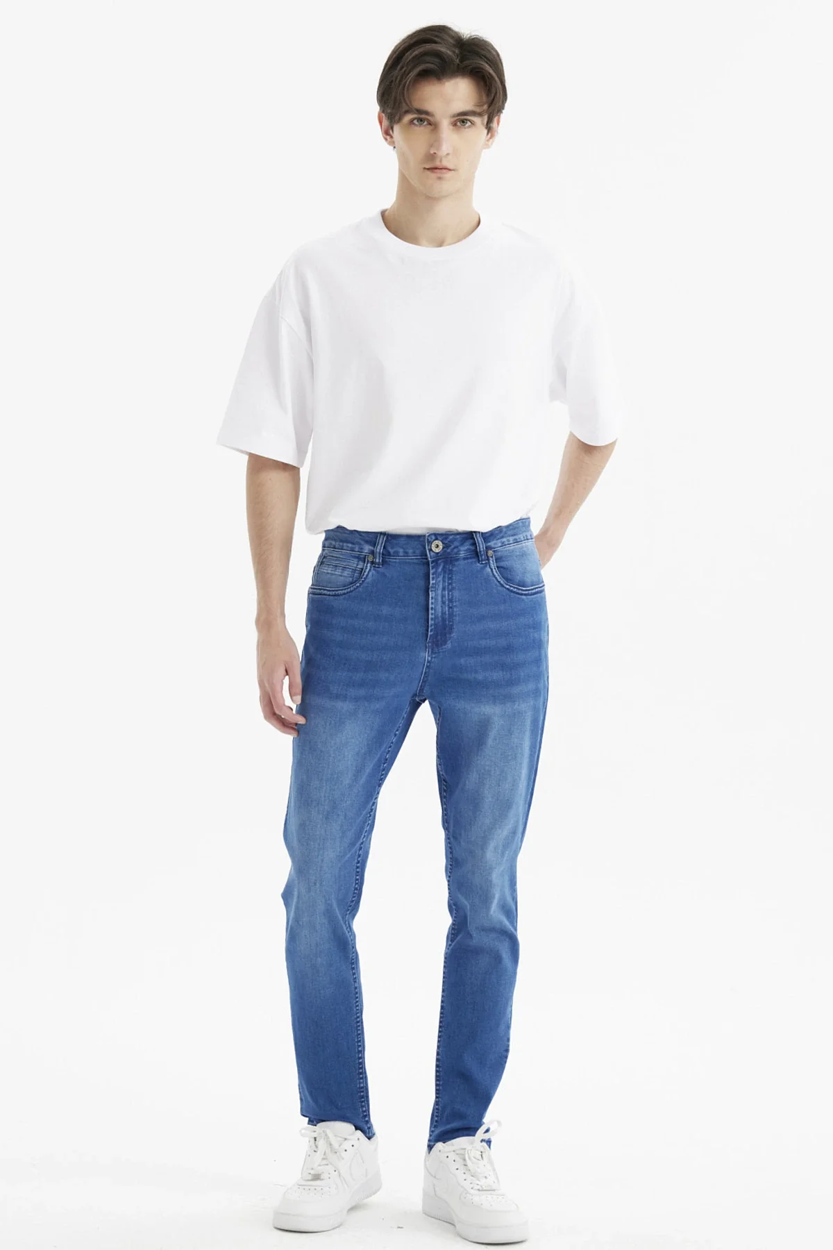 Jeans Hombre Skinny 101 Azul - Image 4
