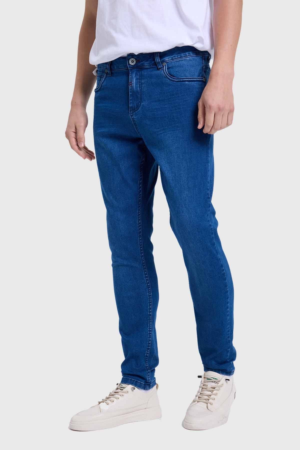 Jeans Hombre Skinny Azul - Image 2