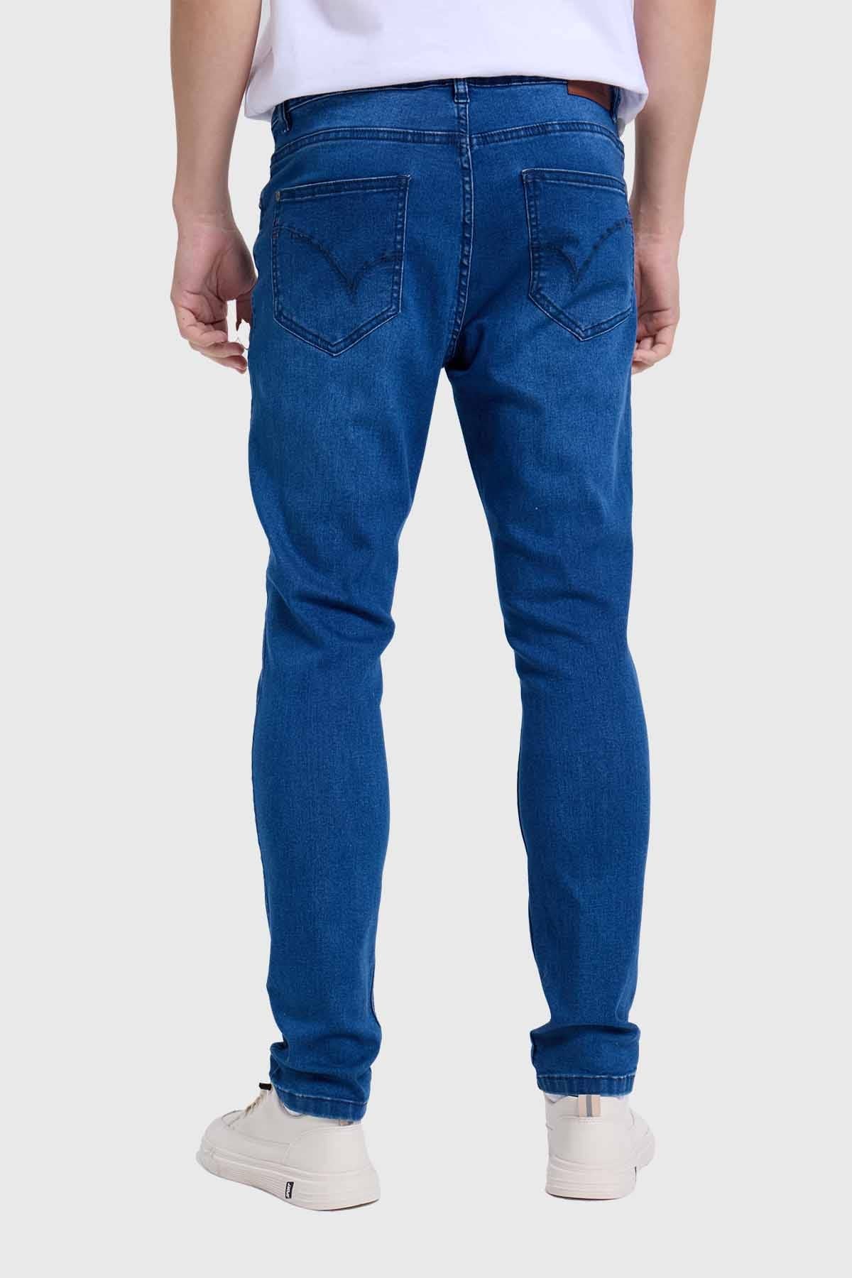 Jeans Hombre Skinny Azul - Image 3