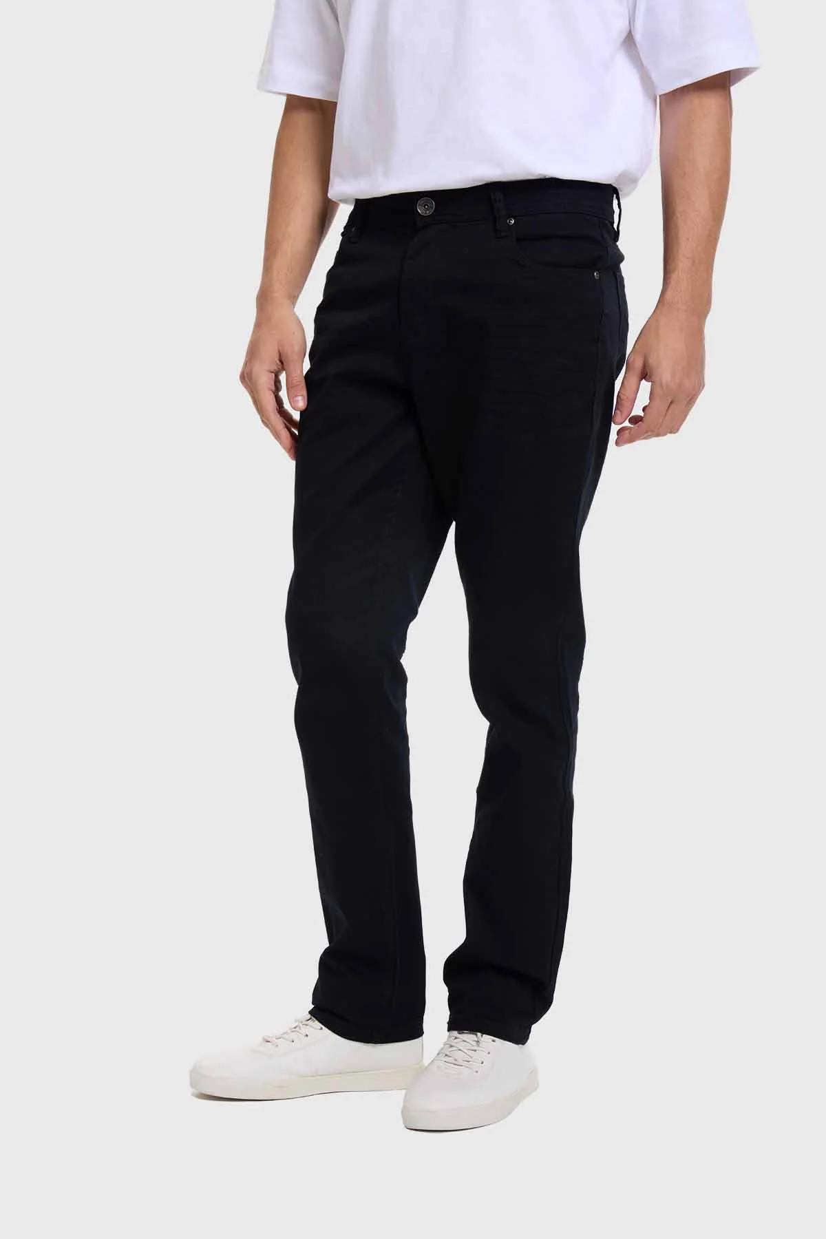 Jeans Hombre Skinny Negro - Image 2