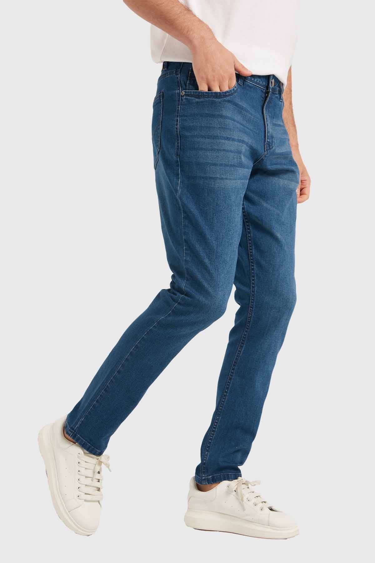 Jeans Hombre Slim Azul - Image 2