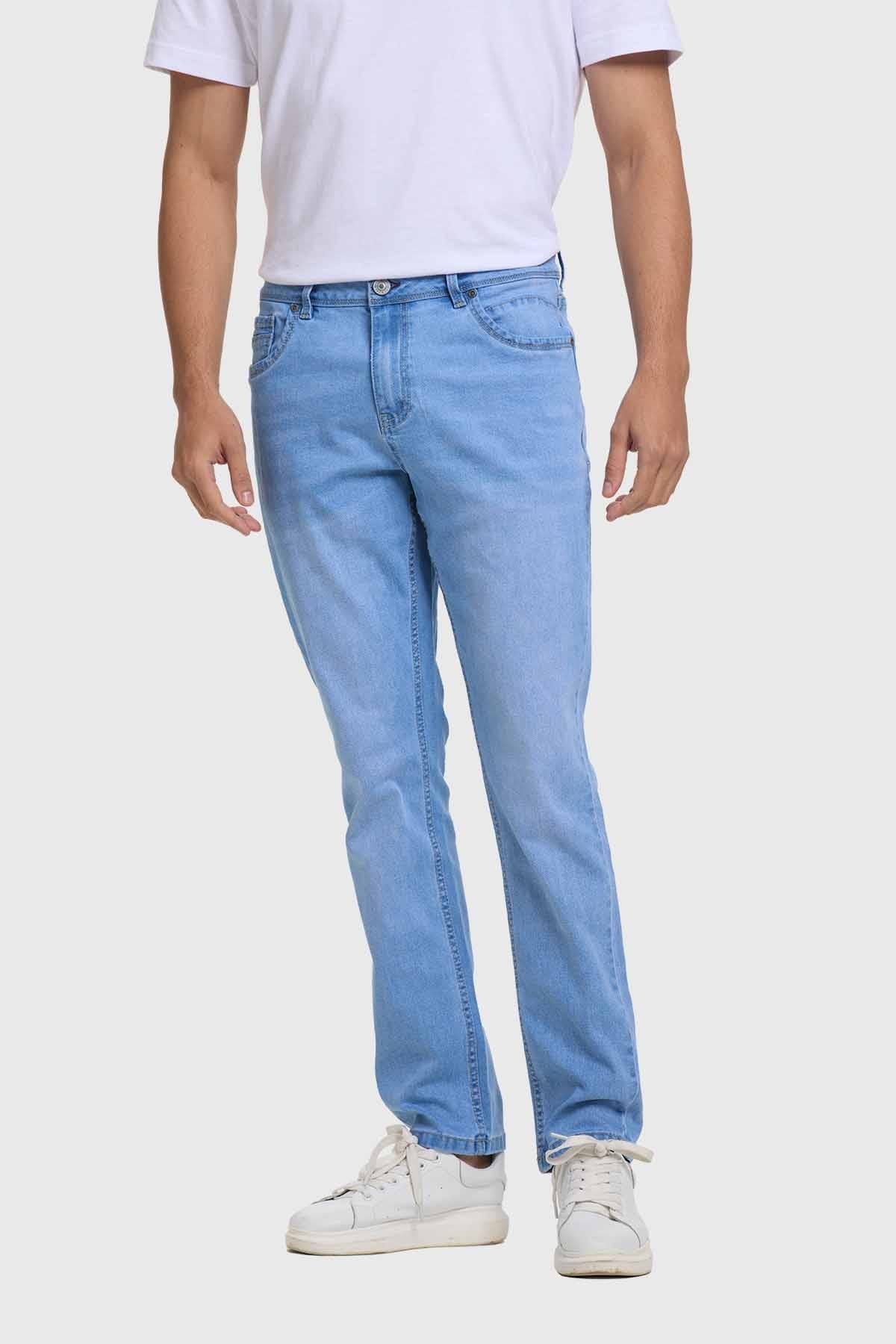 Jeans Hombre Slim 702 Azul - Image 5