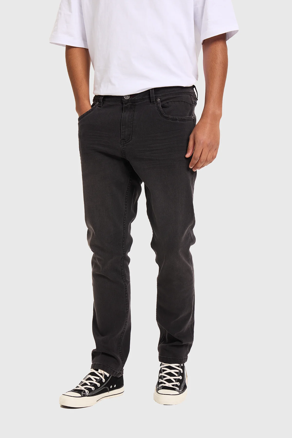 Jeans Hombre Slim 703 Negro - Image 2