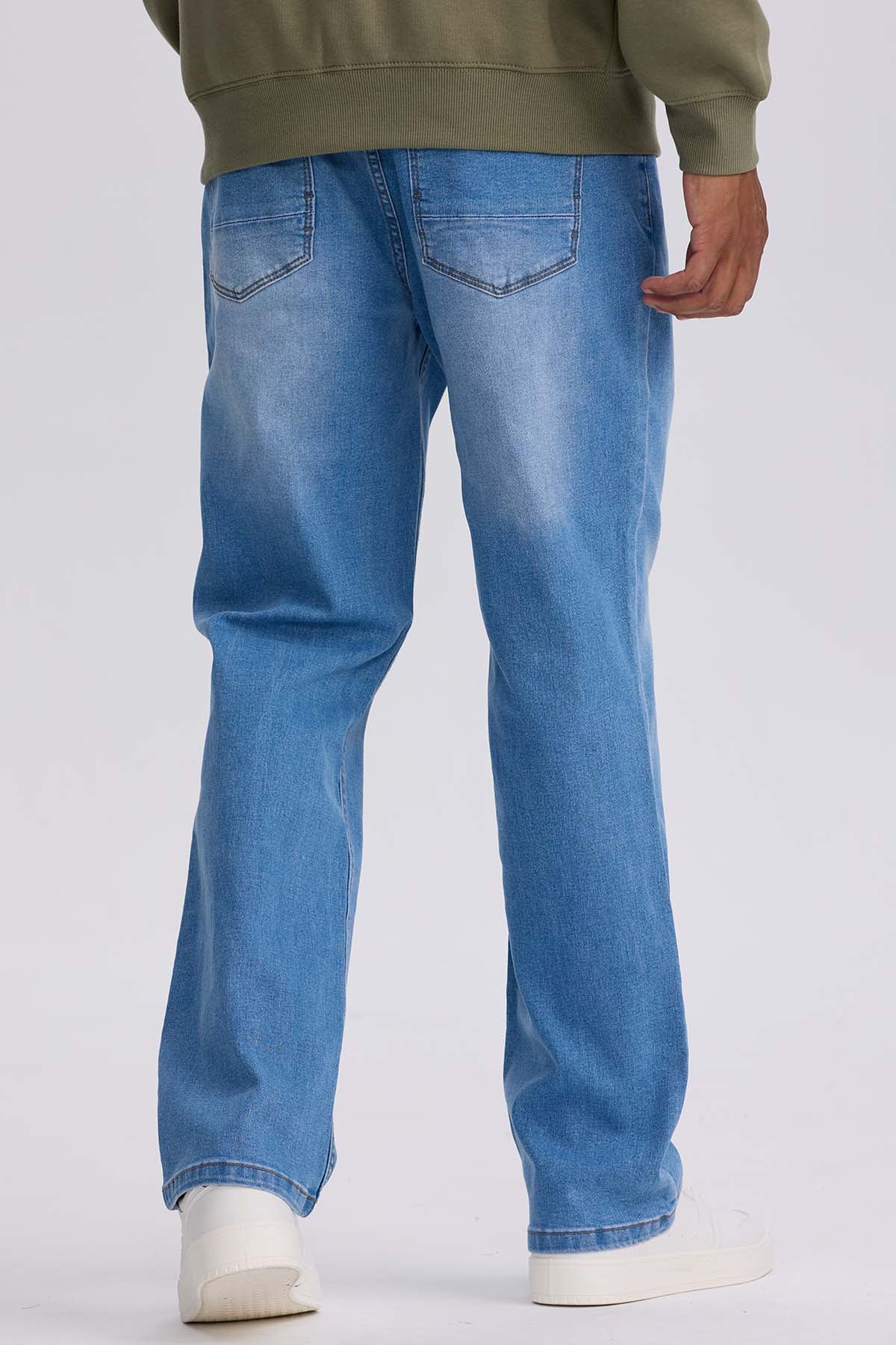 Jeans Hombre Straight 605 Azul Claro - Image 3