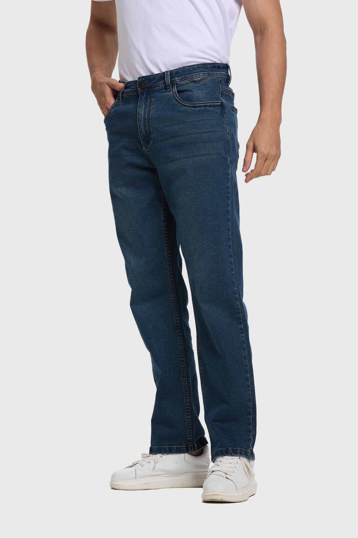 Jeans Hombre Straight Azul - Image 2