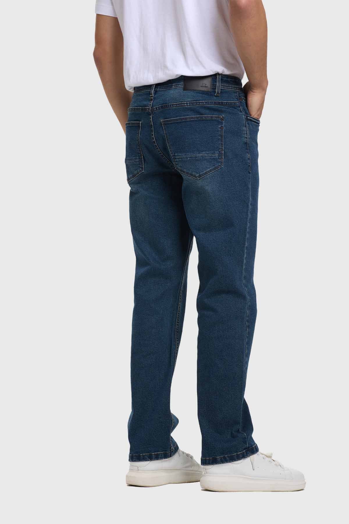 Jeans Hombre Straight Azul - Image 3