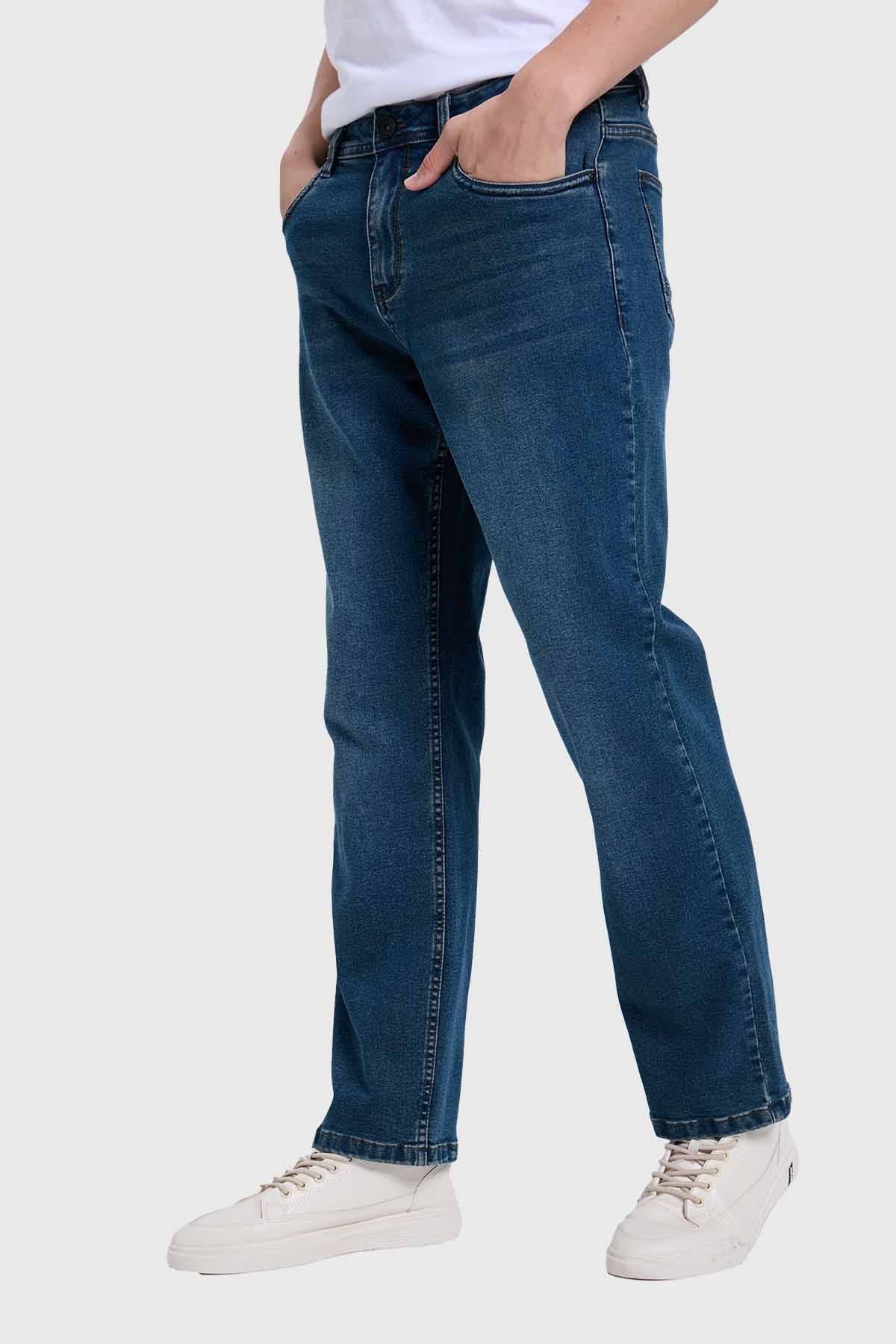 Jeans Hombre Straight Azul - Image 2
