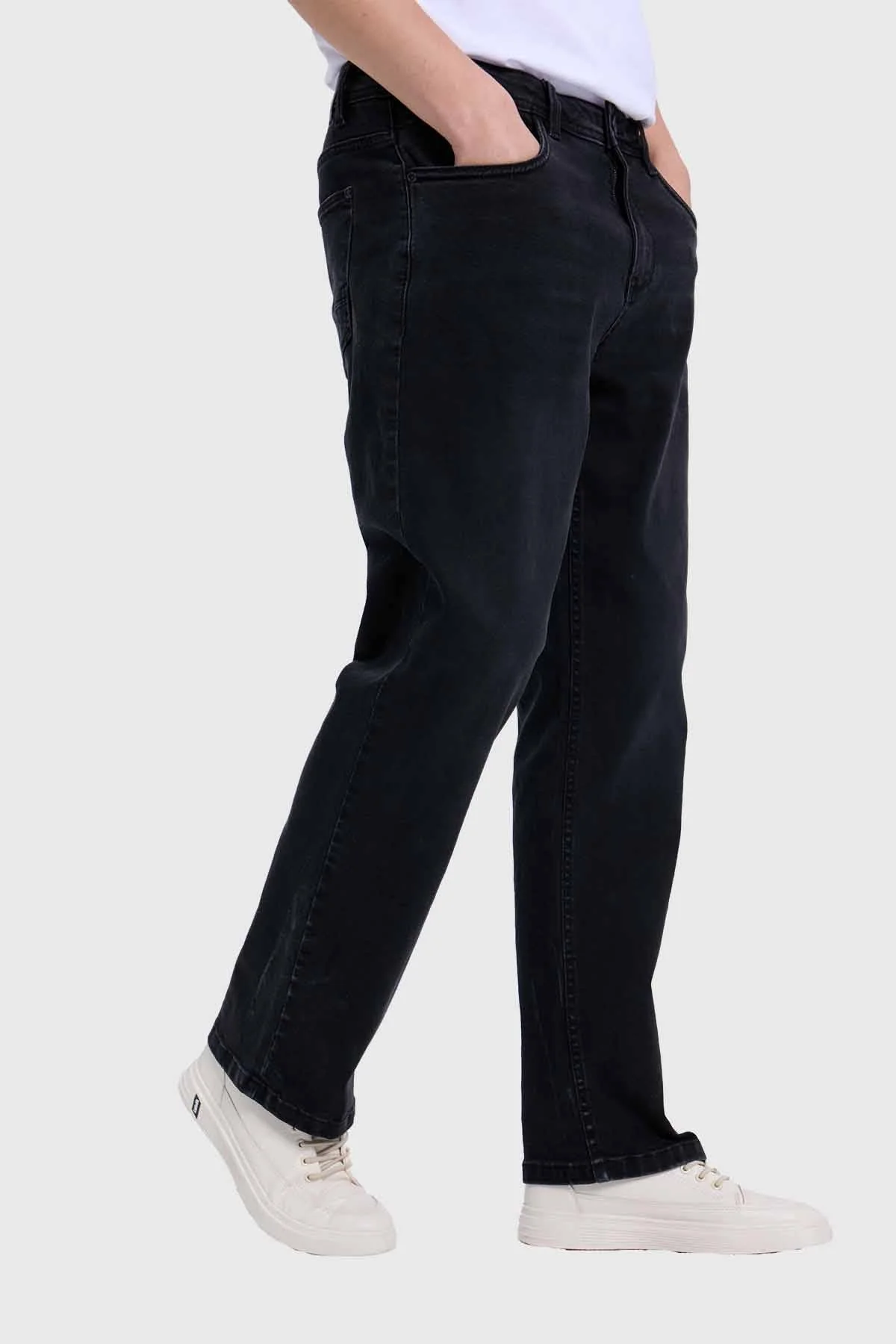 Jeans Hombre Straight Negro - Image 2