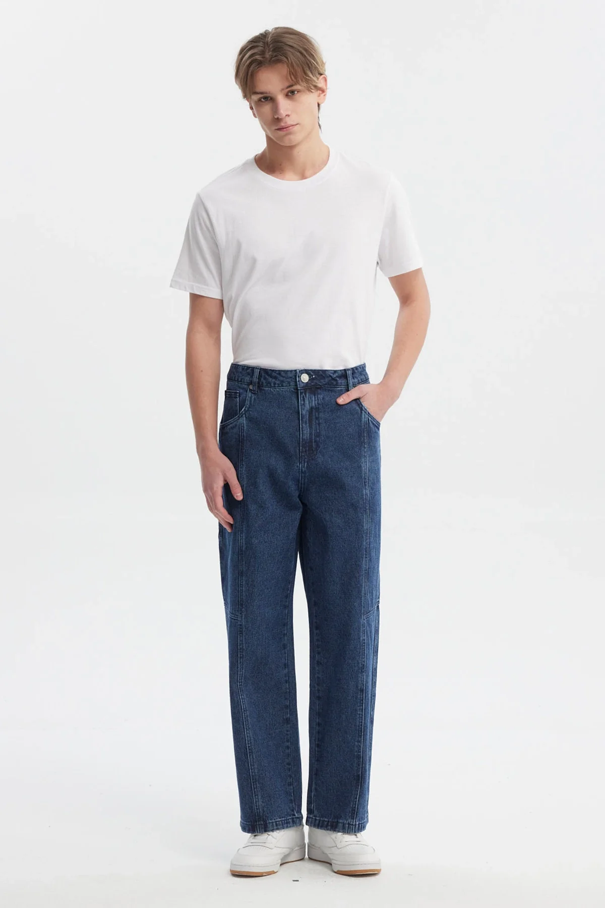 Jeans Hombre Straight Azul - Image 4
