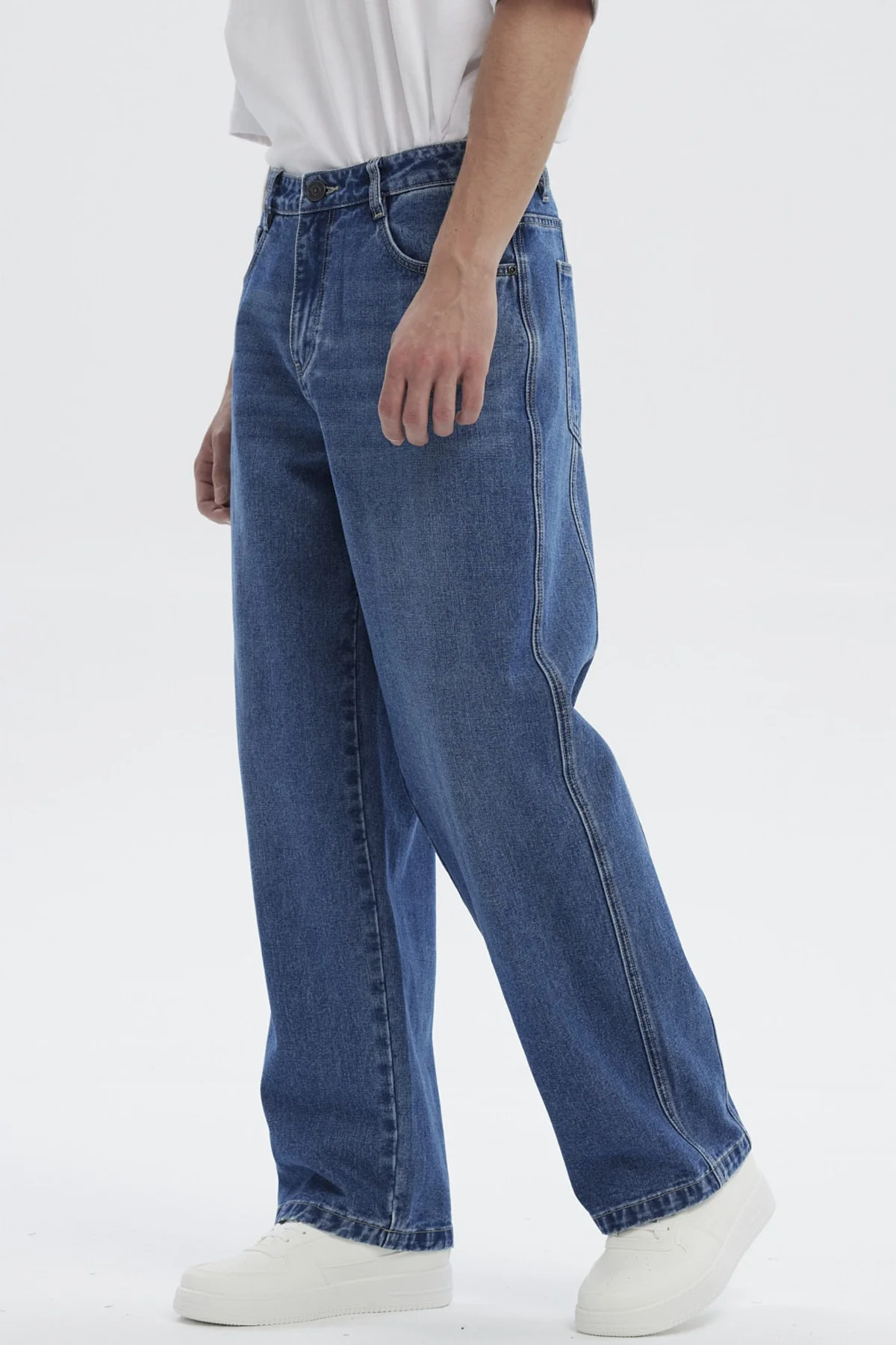 Jeans Hombre Straight Azul - Image 2