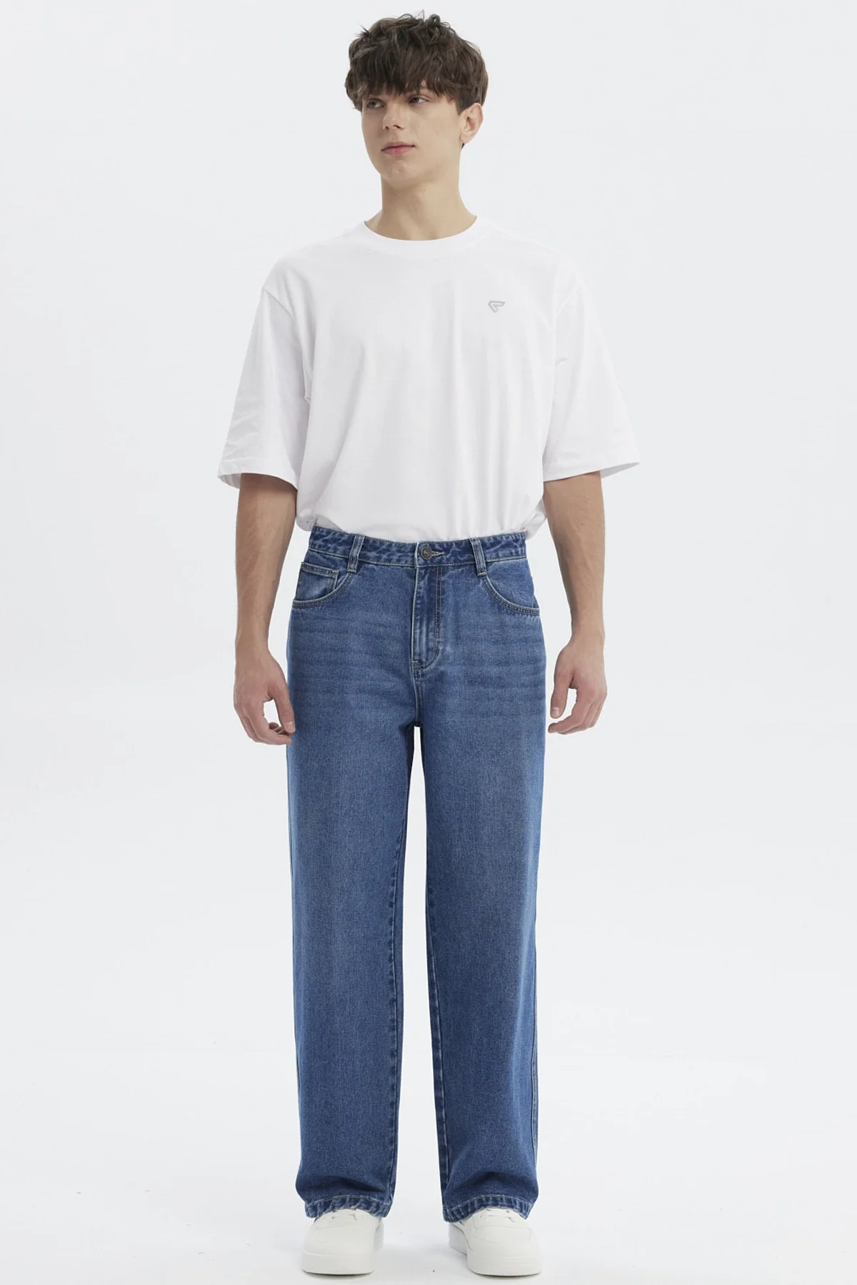 Jeans Hombre Straight Azul - Image 4