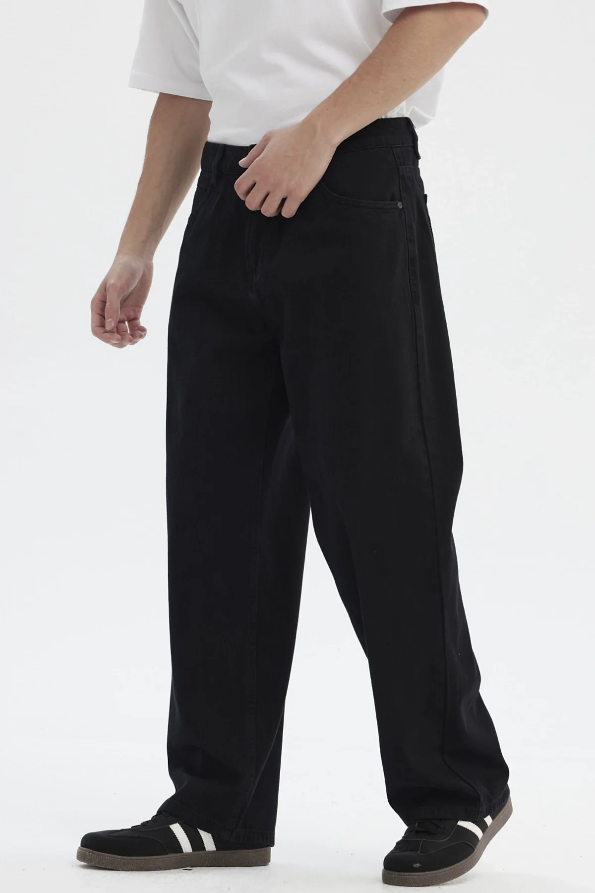 Jeans Hombre Straight Negro - Image 2